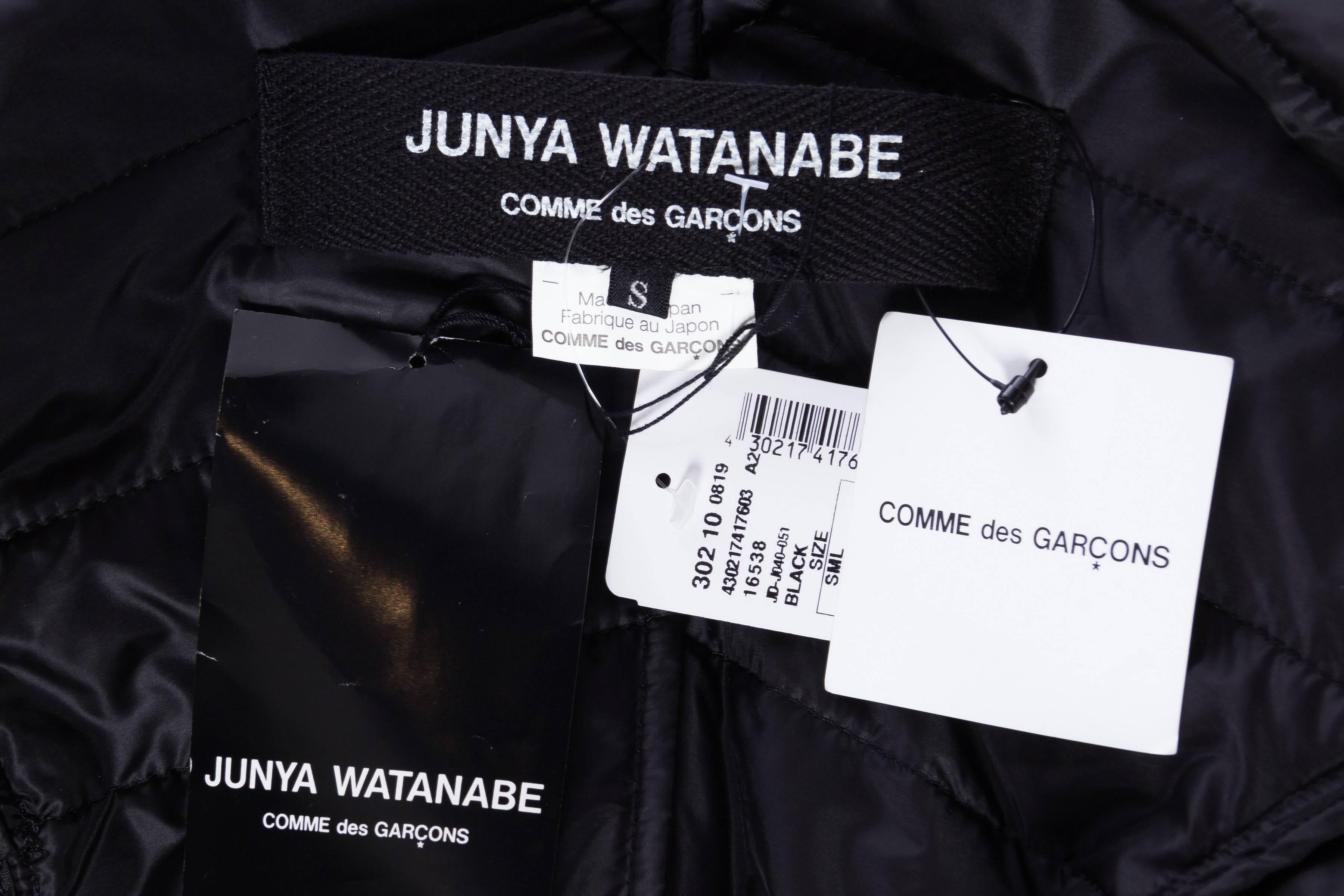 2000S JUNYA WATANABE FOR COMME DES GARCONS Black Nylon 