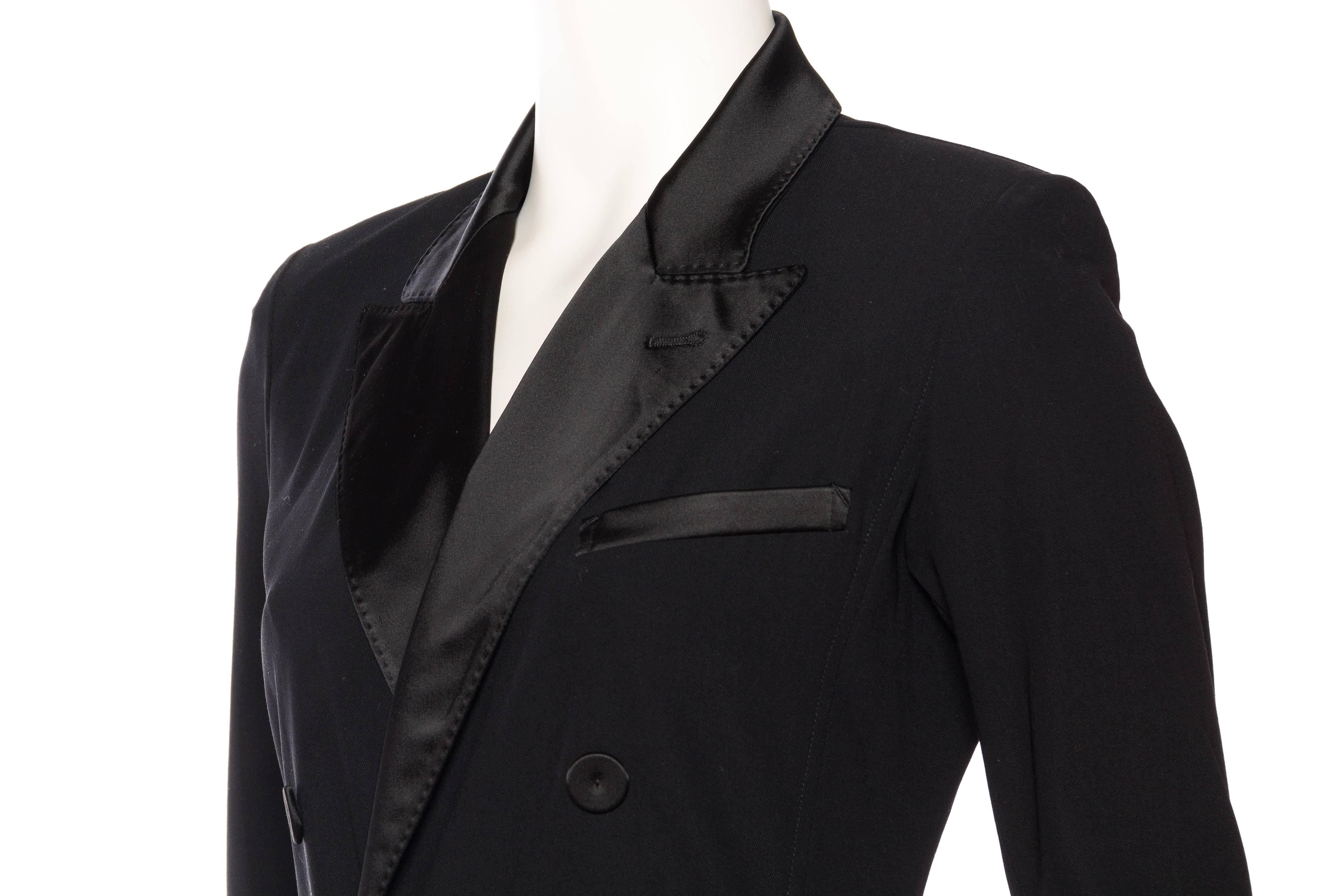 Women's Jean Paul Gaultier Tuxedo Blazer Wrap Dress