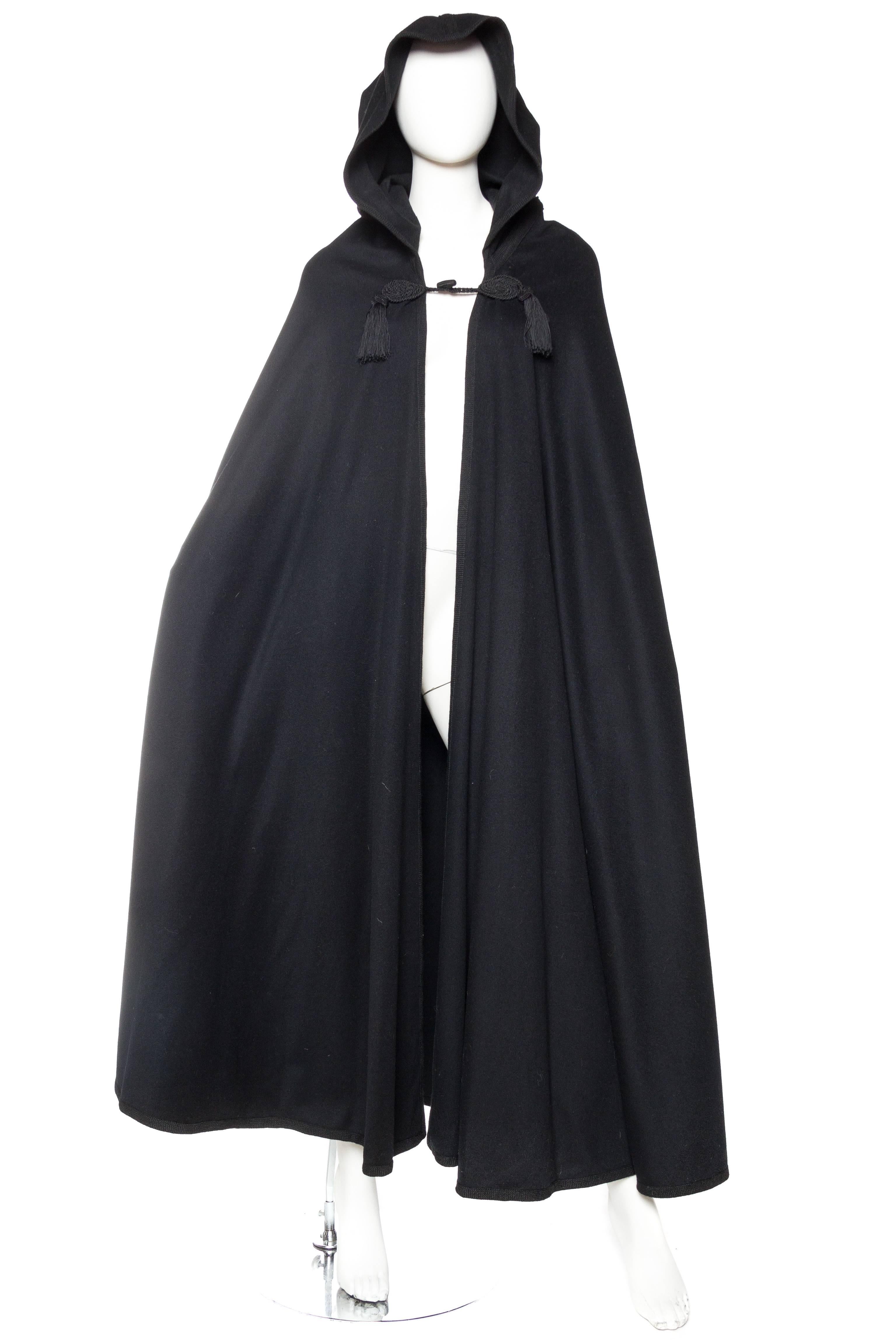 Dramatic Yves Saint Laurent YSL Cape with Hood