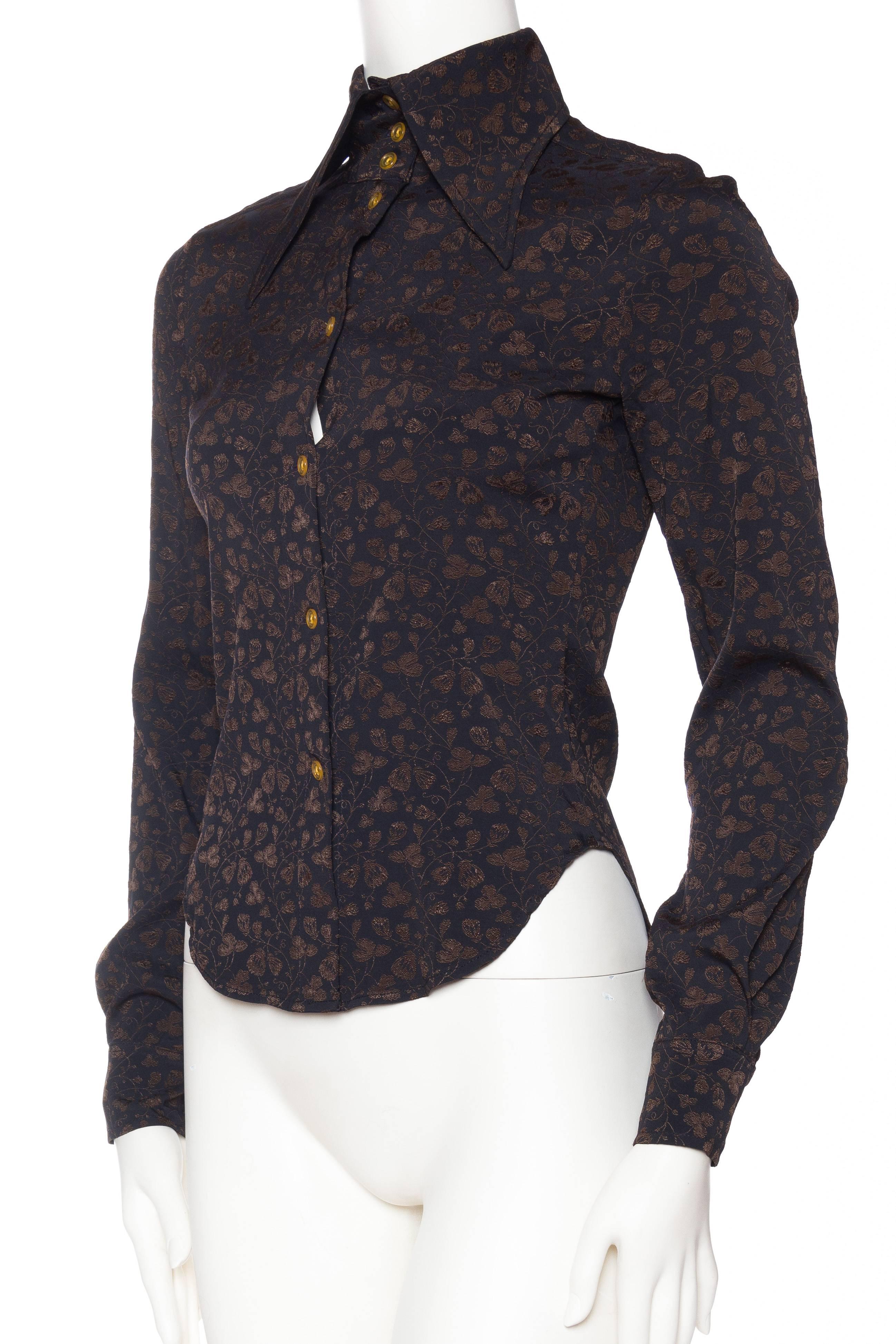 Vivenne Westwood Gold Label Floral Blouse In Excellent Condition In New York, NY