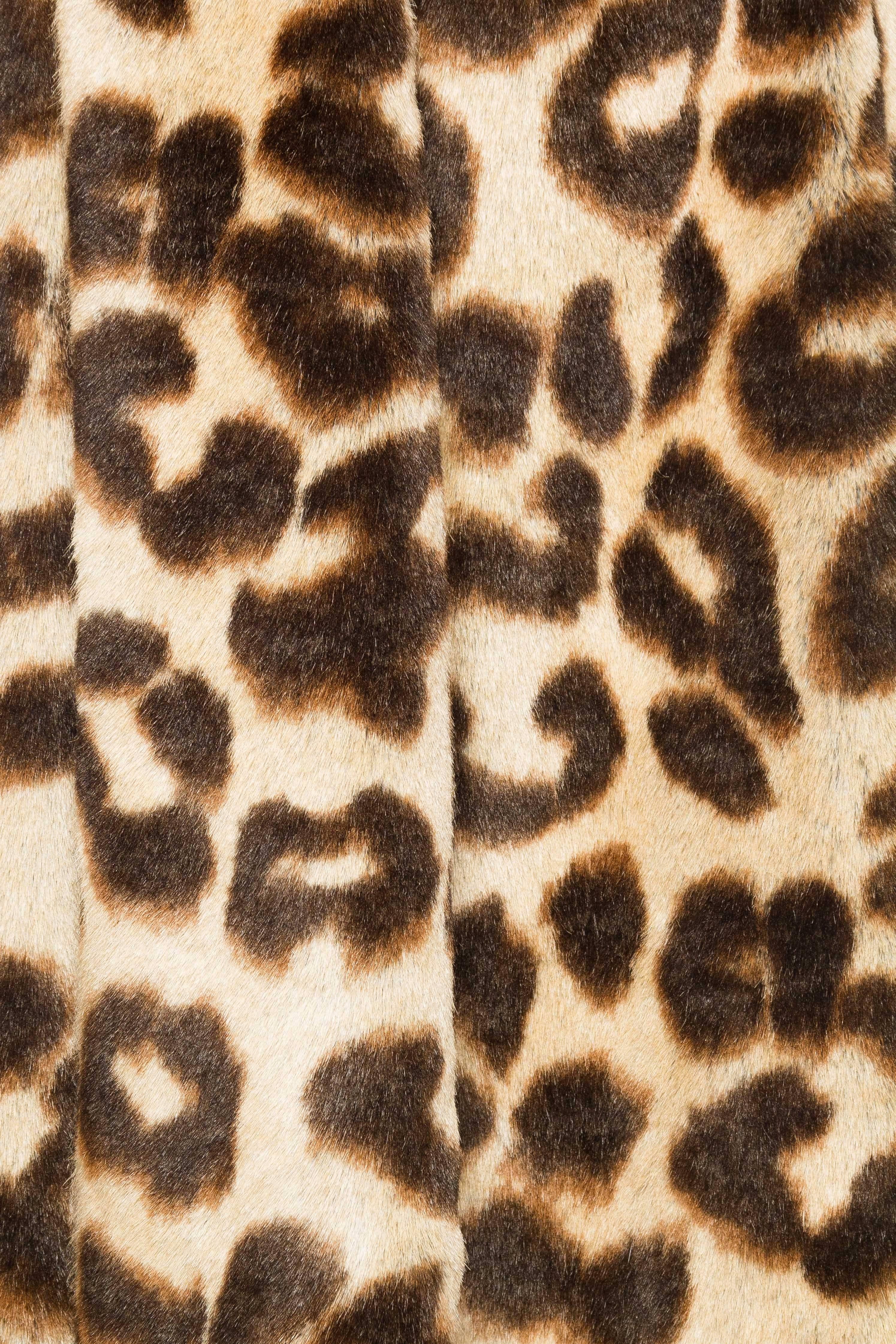 Women's Vivienne Westwood Lush Faux Leopard Coat