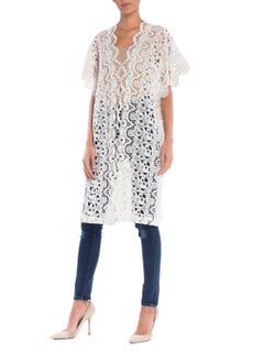 Vintage Edwardian Lace Tunic Kaftan