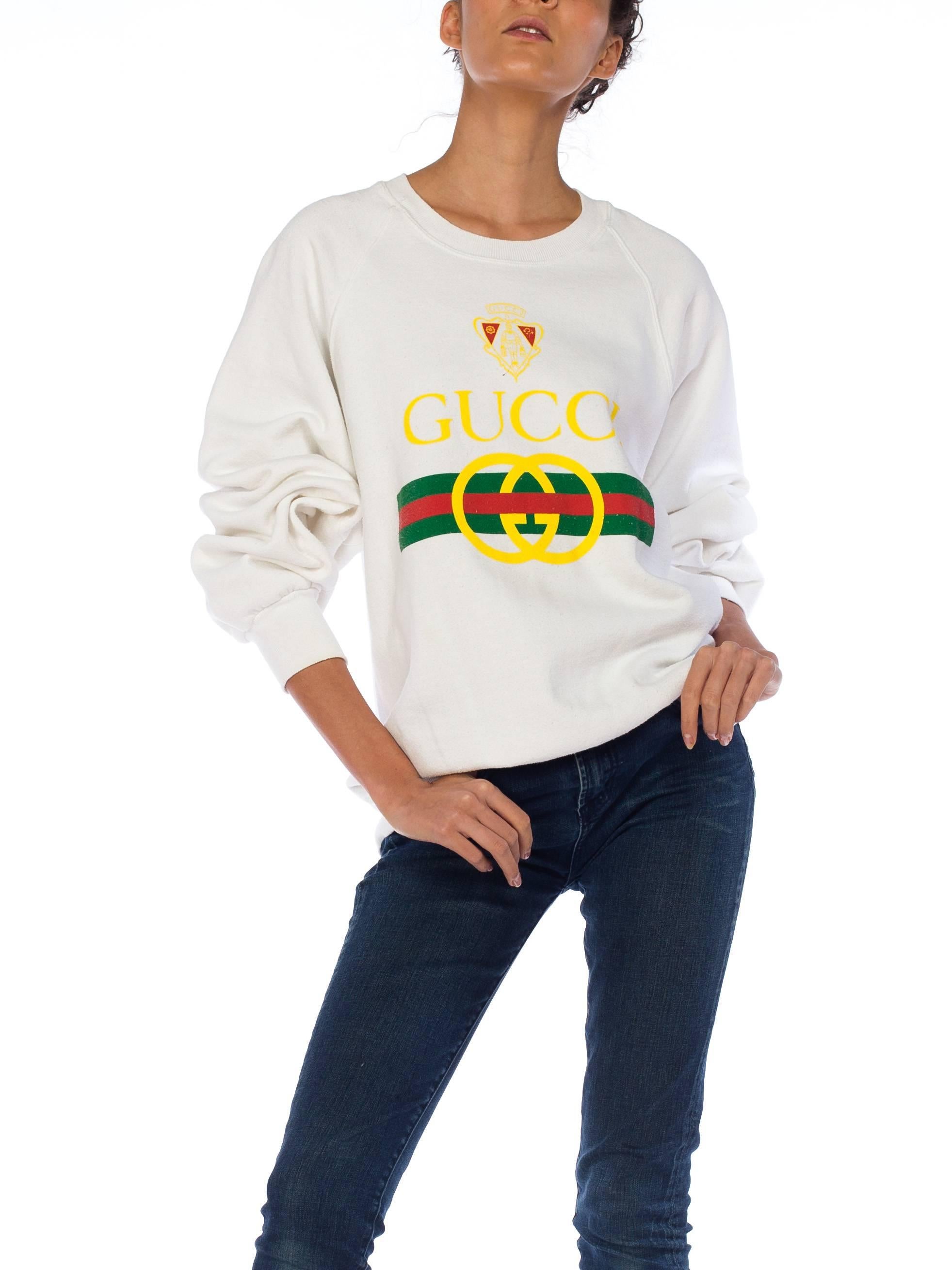 Gucci Bootleg 1980s Sweatshirt In Excellent Condition In New York, NY