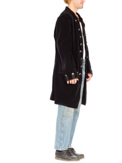 XL Mens 18th Century Style Velvet Frock Coat