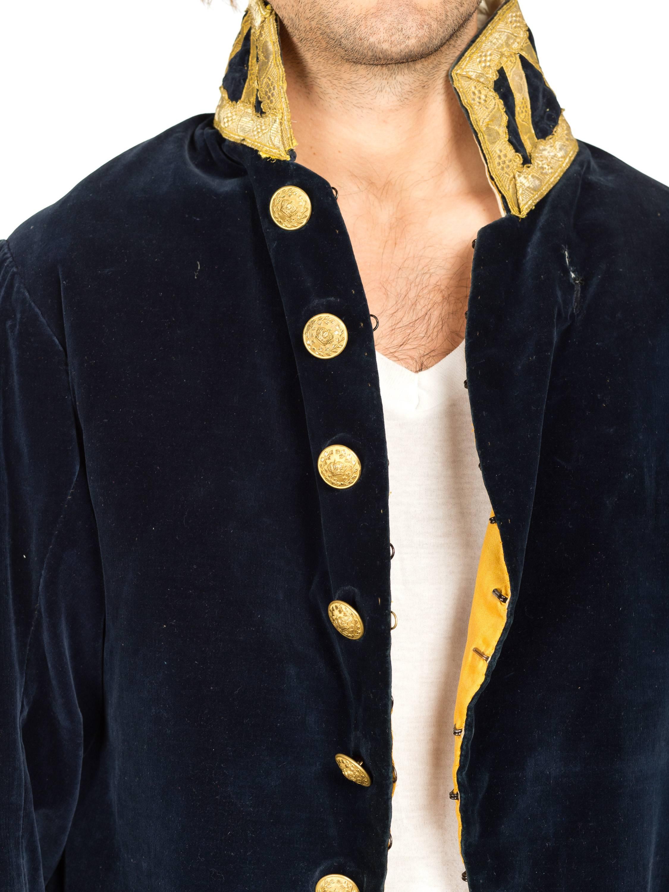Victorian Men's Frock Coat in the 18th Century Style  4