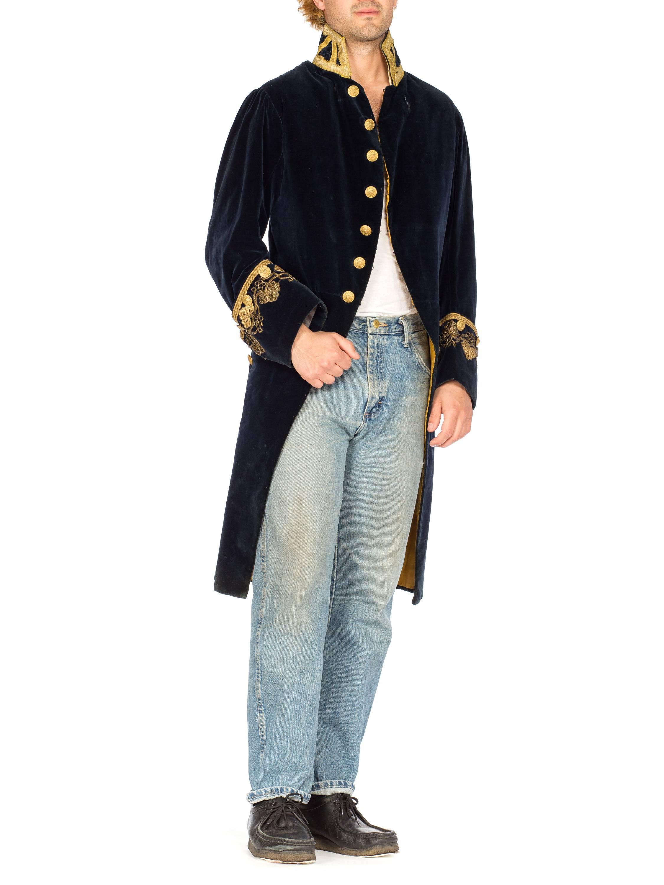 Victorian Men's Frock Coat in the 18th Century Style  2