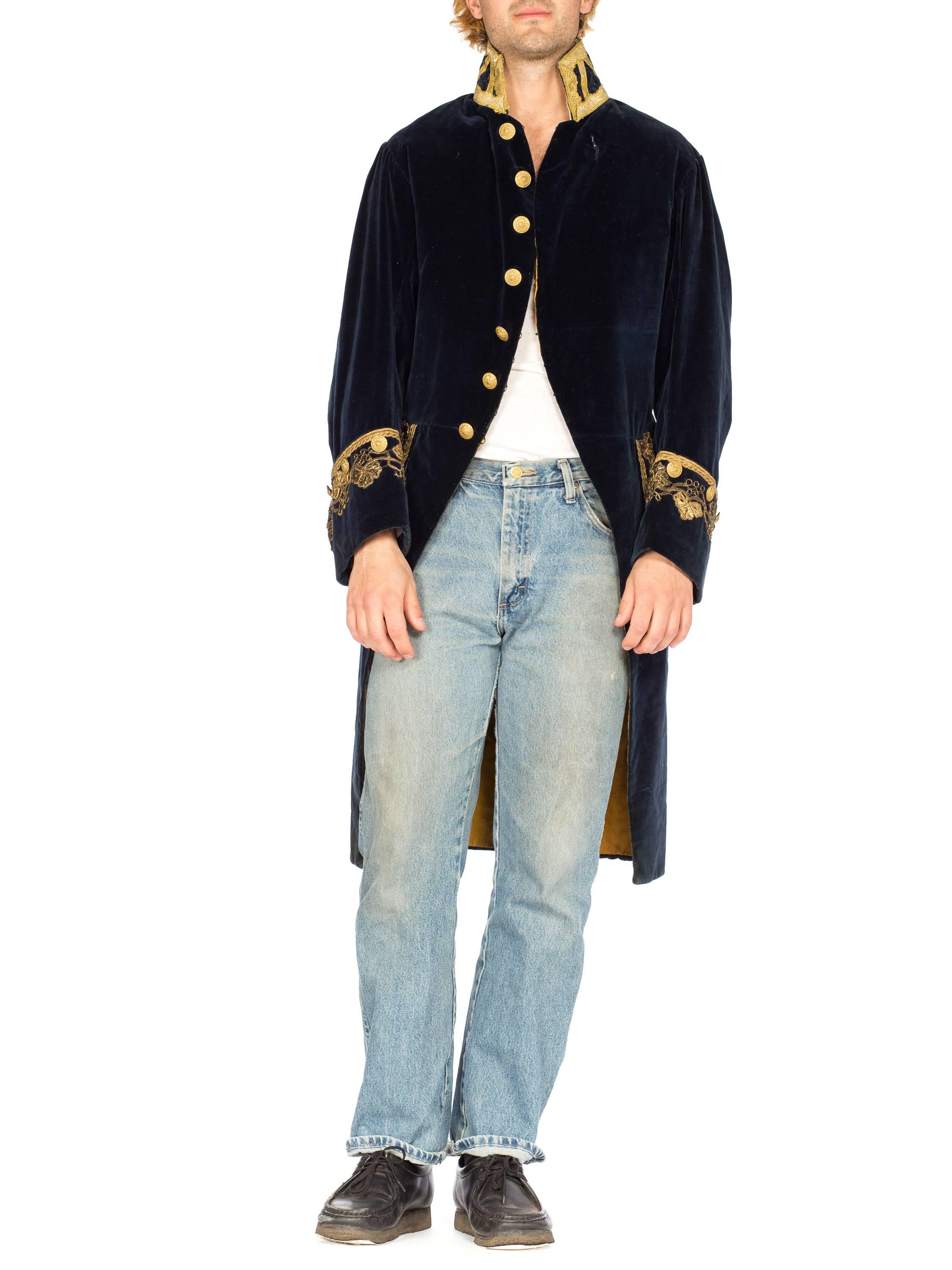 Victorian Men's Frock Coat in the 18th Century Style  1