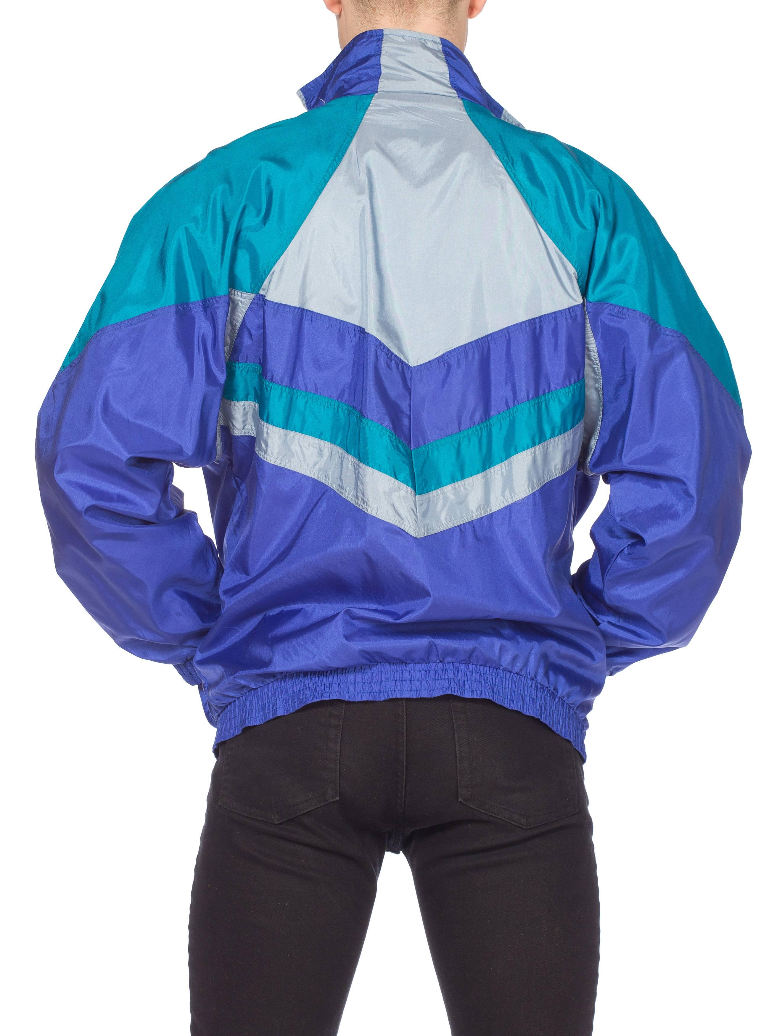 1980s 1990s Mens Nylon Sportswear Jacket  1