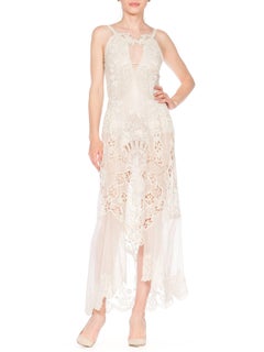 Morphew Handmade Victorian Cotton Lace Dress