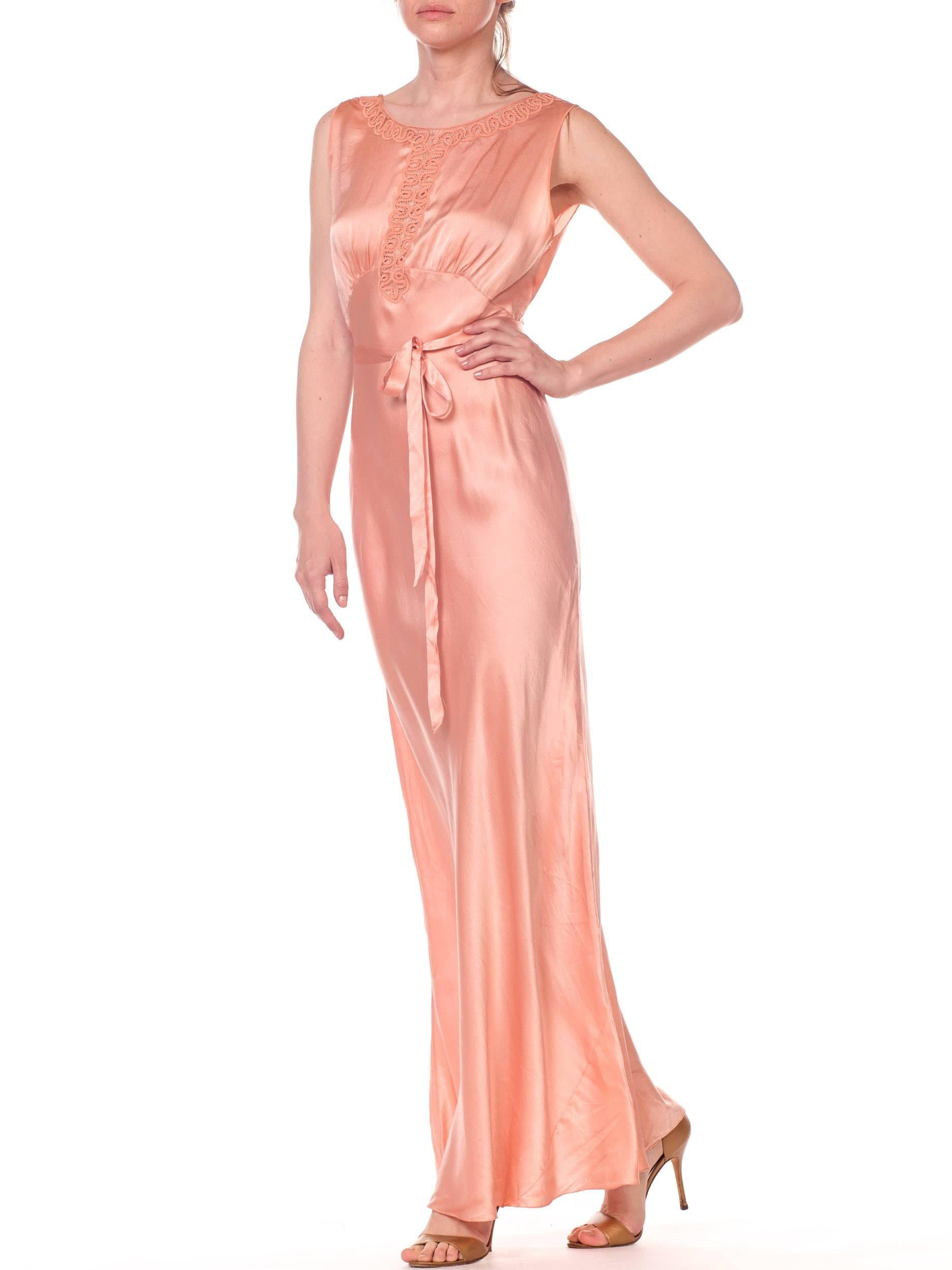 peach negligee