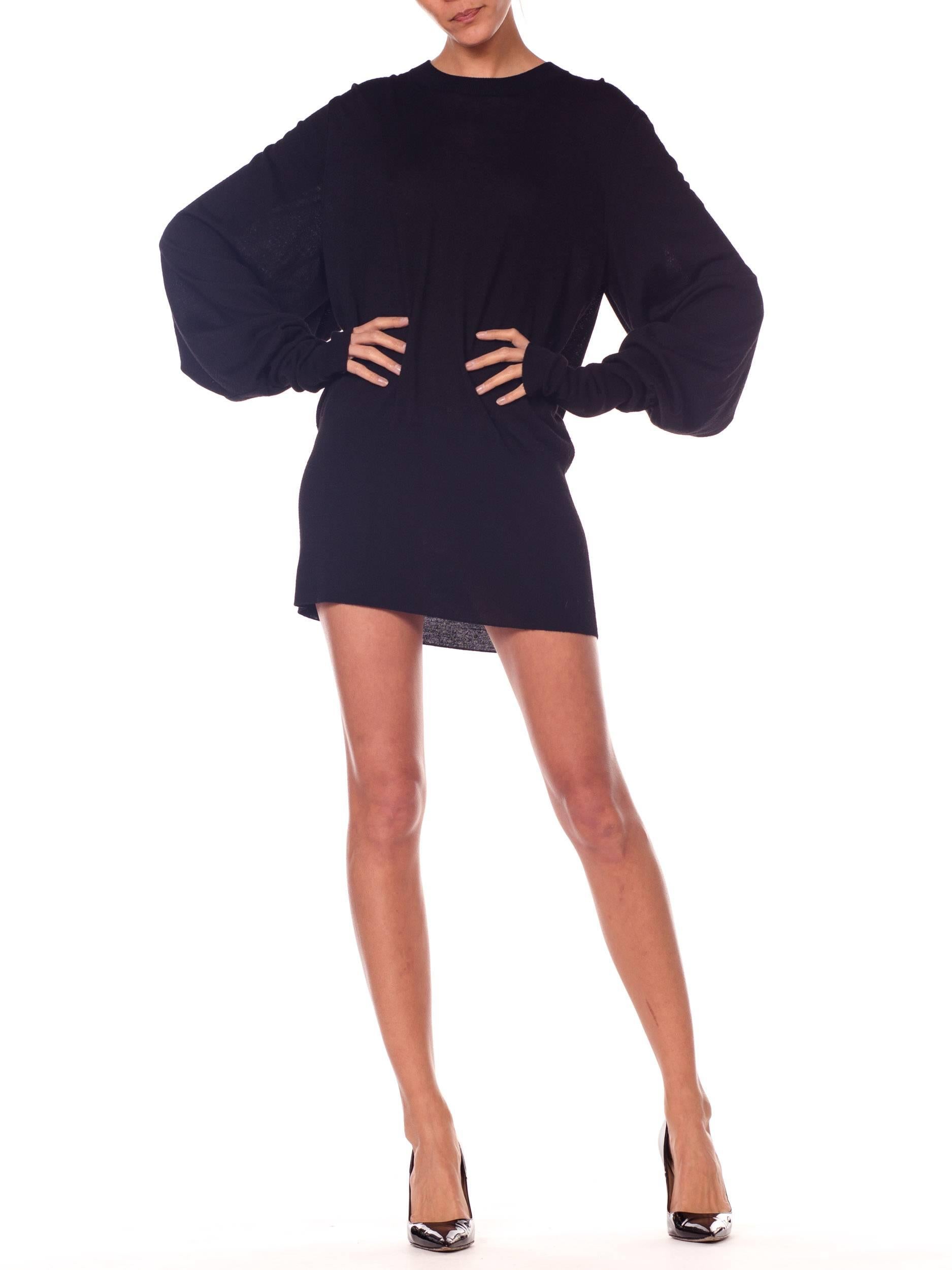 2010S MAISON MARTIN MARGIELA Oversized Sweater With Raglan Sleeves 1