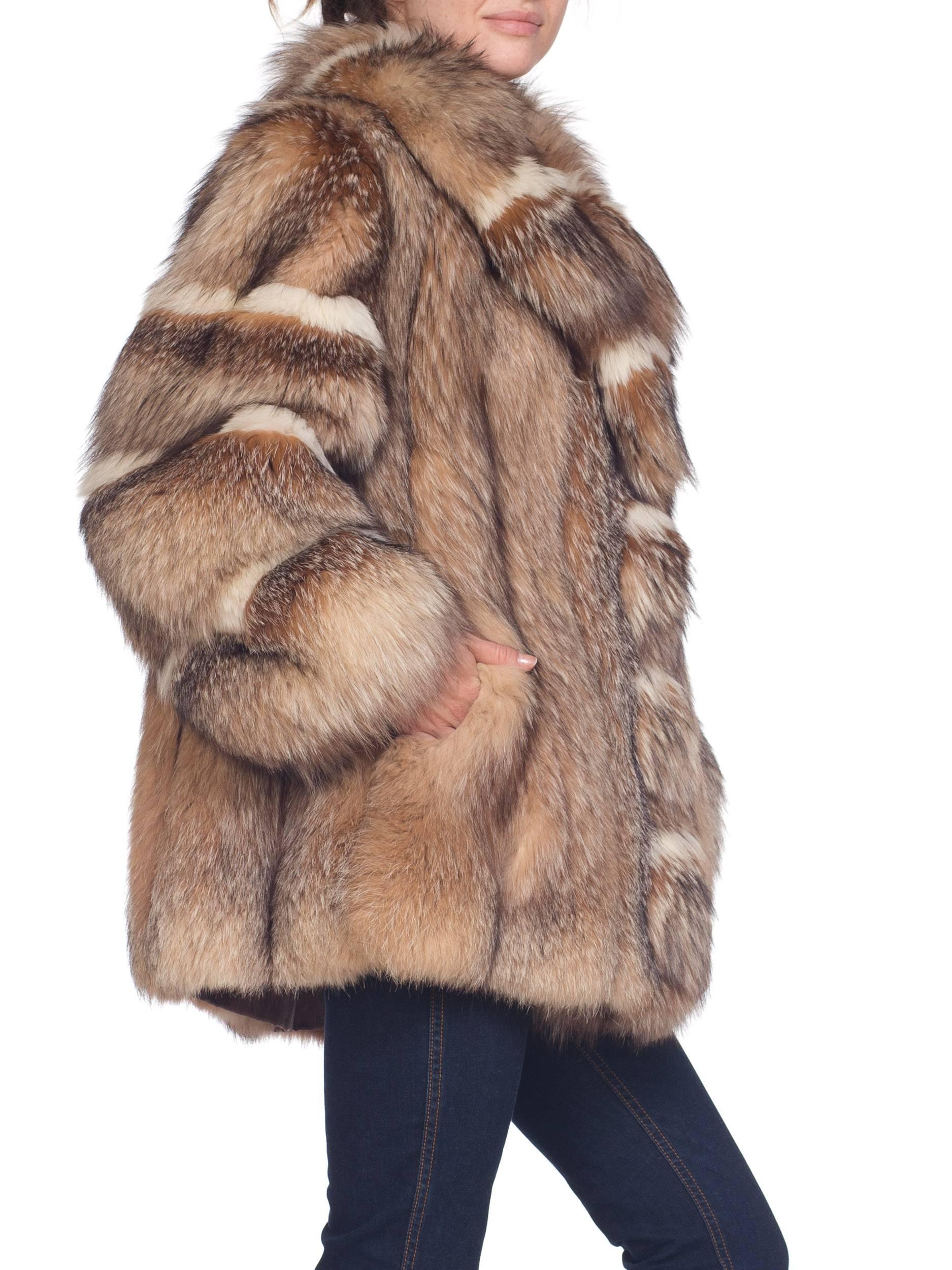 Fox Fur Jacket In Excellent Condition In New York, NY