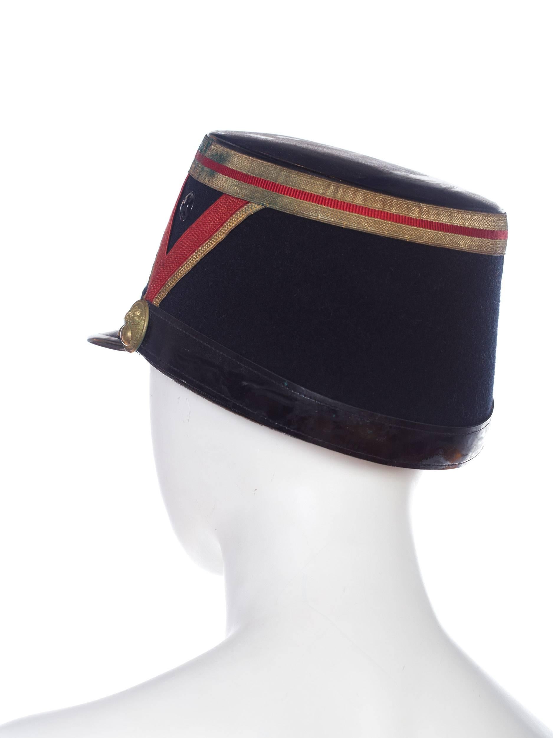 19th Century French Military Hat In Excellent Condition In New York, NY