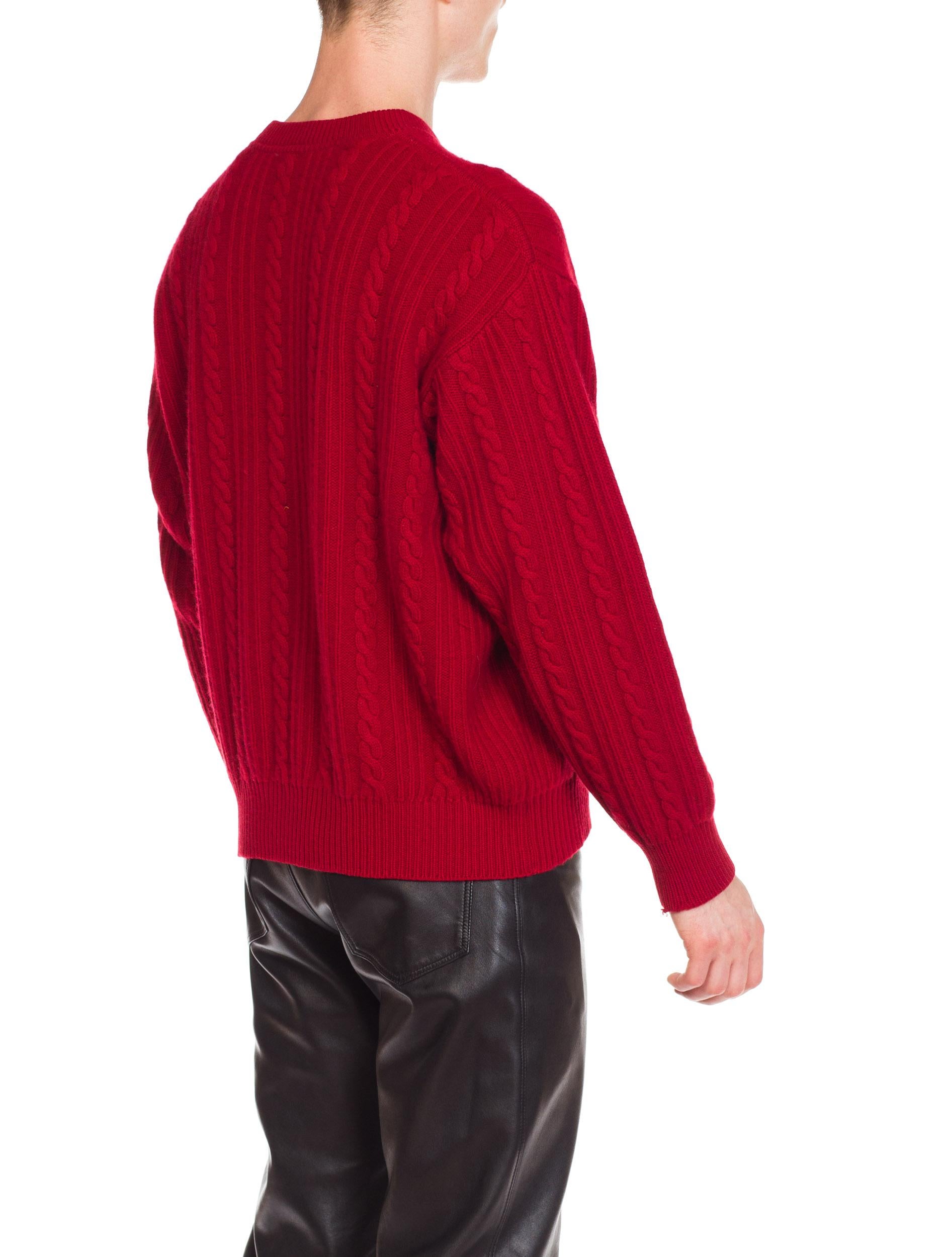 1980s Gucci Men's Cashmere Sweater 3