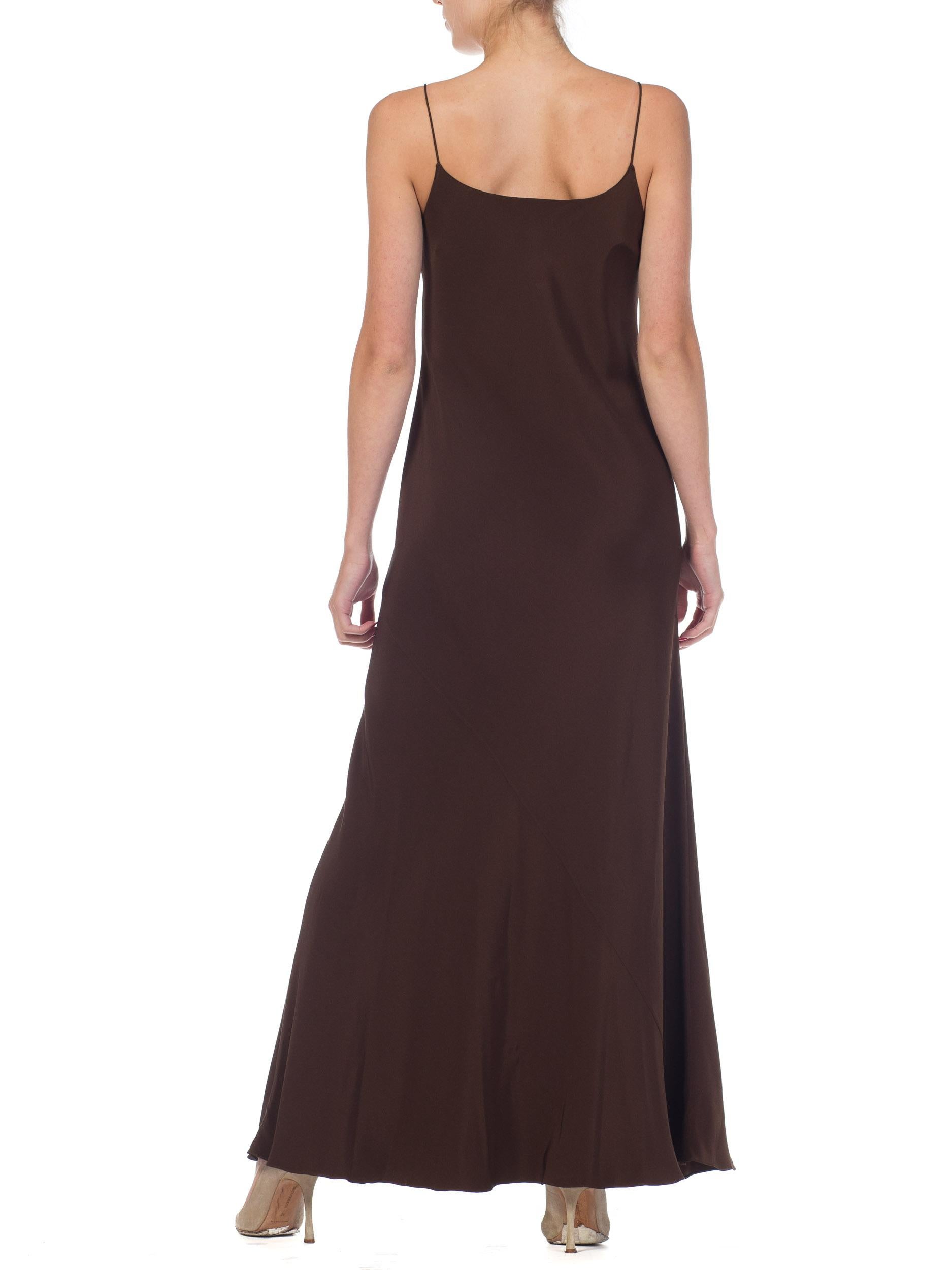 1990s Melinda Eng Bergdorf Goodman Silk Bias Dress In Excellent Condition In New York, NY