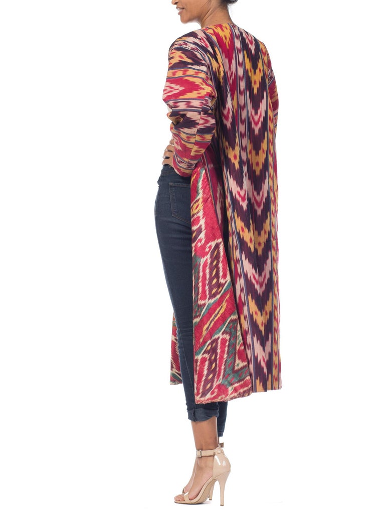 Handwoven silk ikat trouser