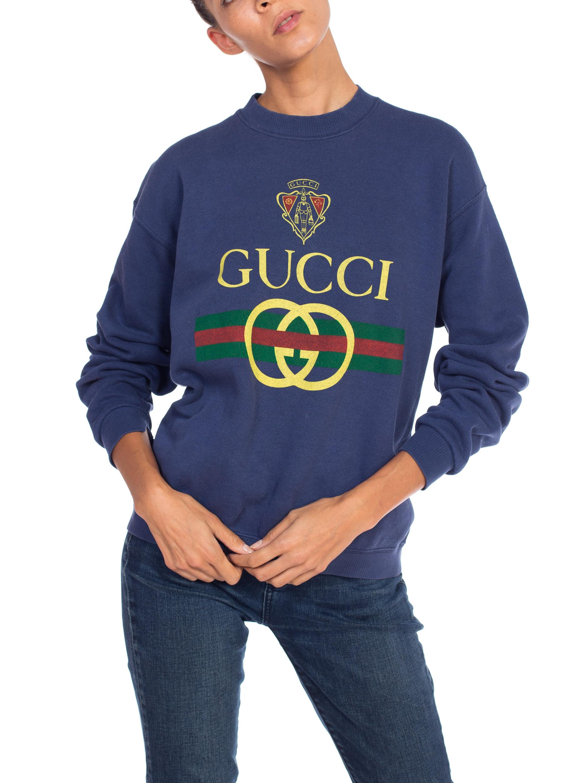 1980s Bootleg Gucci Sweat Shirt 1