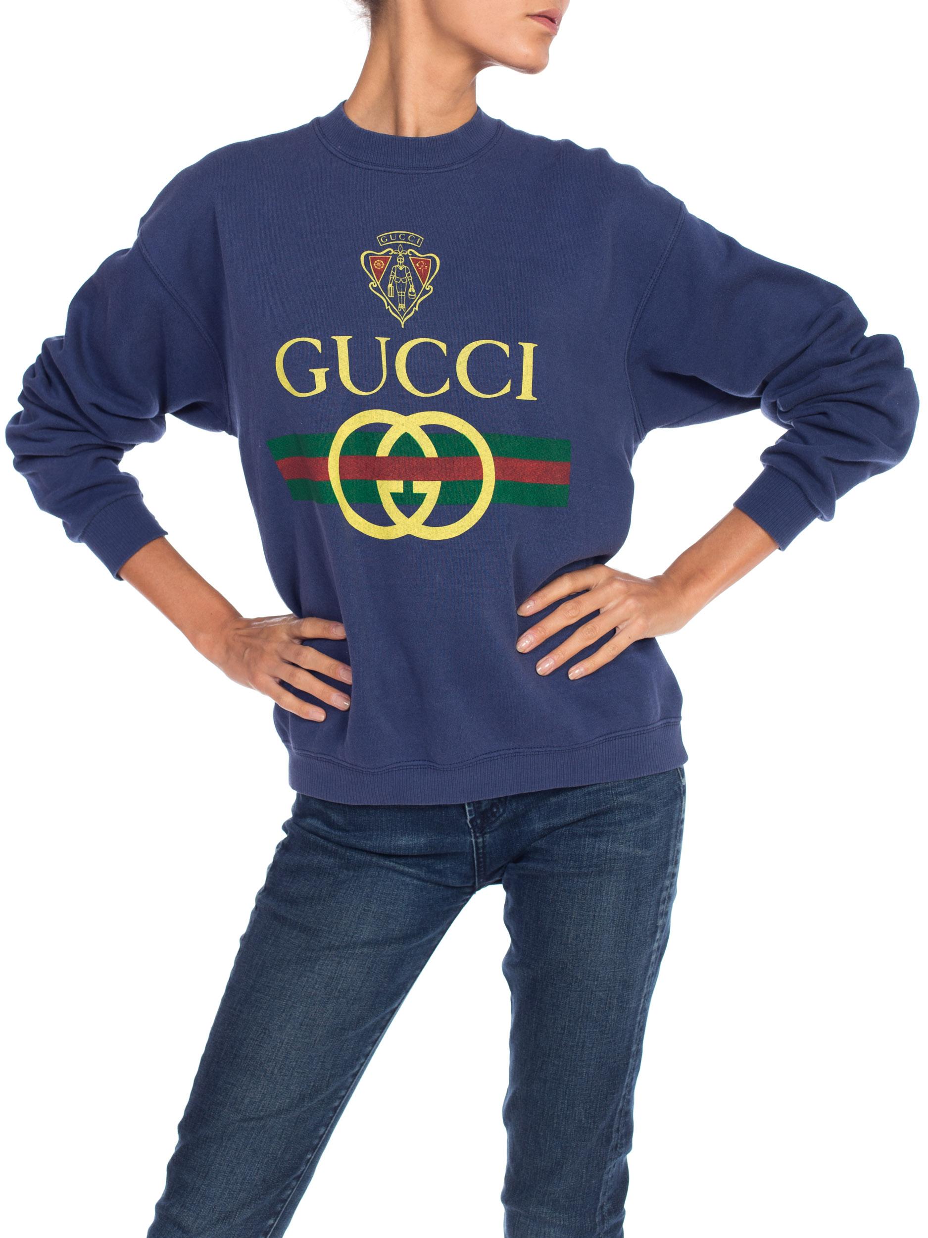 1980s Bootleg Gucci Sweat Shirt 3