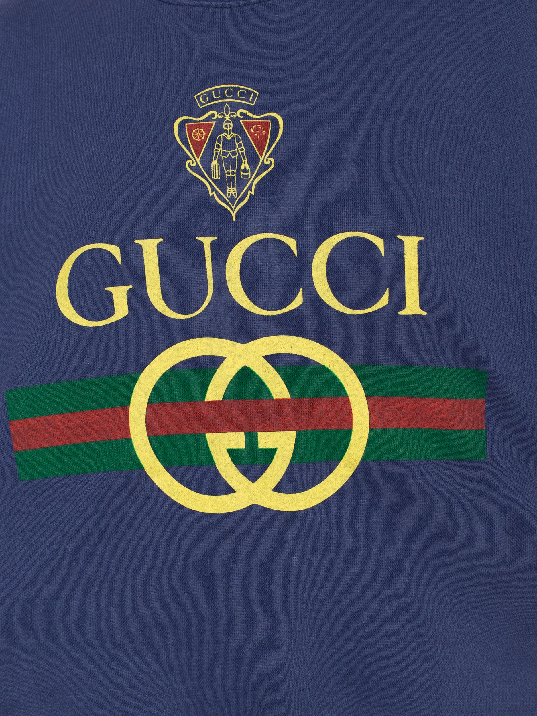 1980s Bootleg Gucci Sweat Shirt 4
