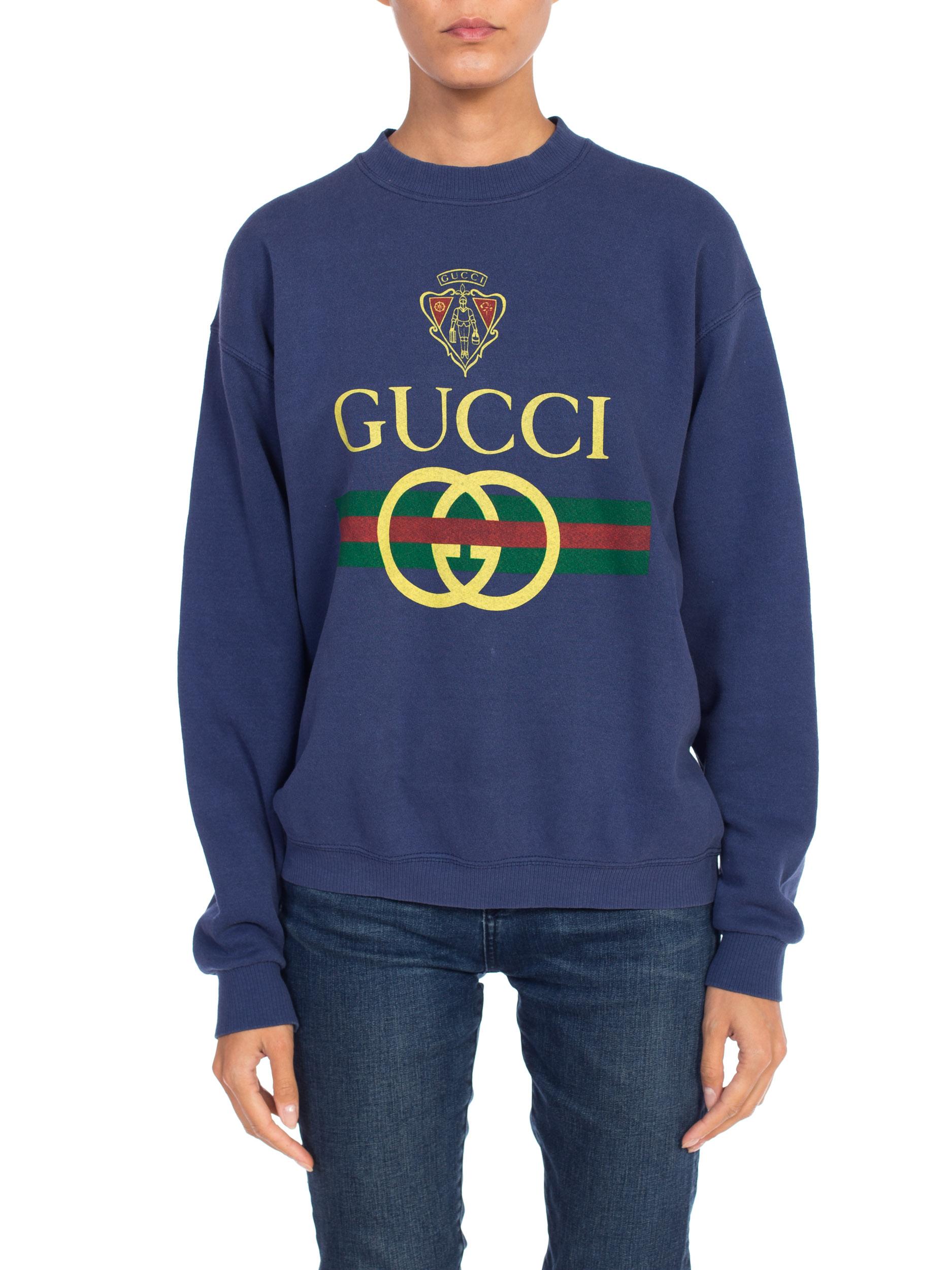 1980s Bootleg Gucci Sweat Shirt 5