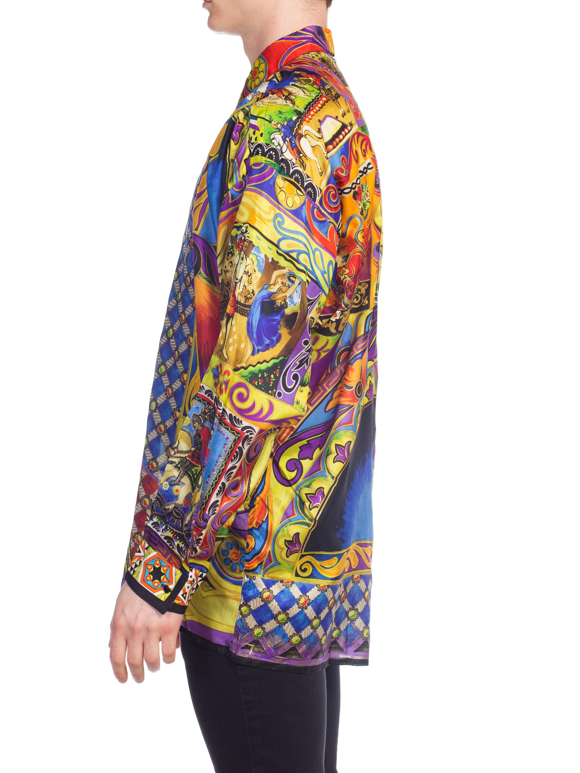 mens versace dress shirt