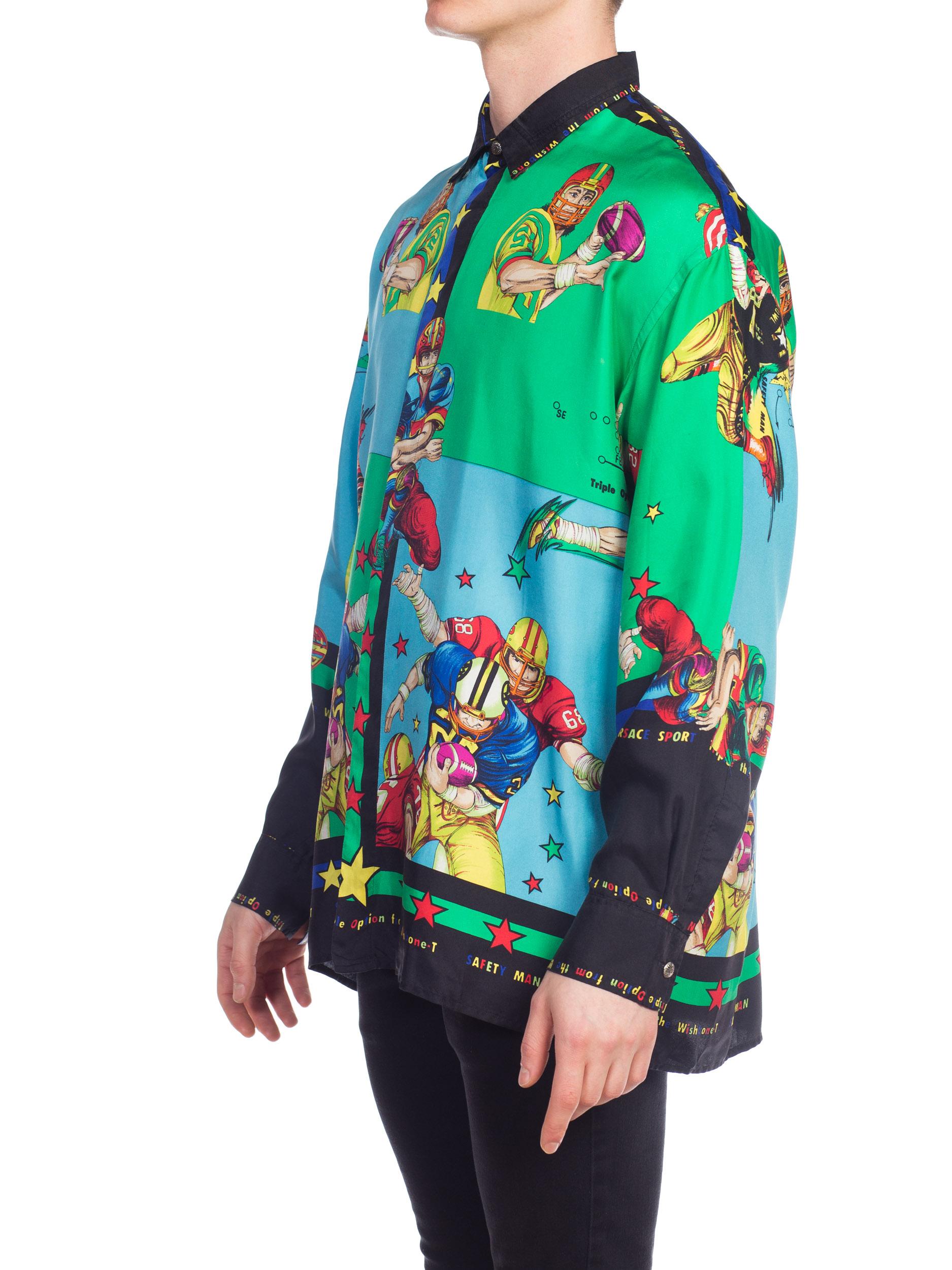 versace football shirt