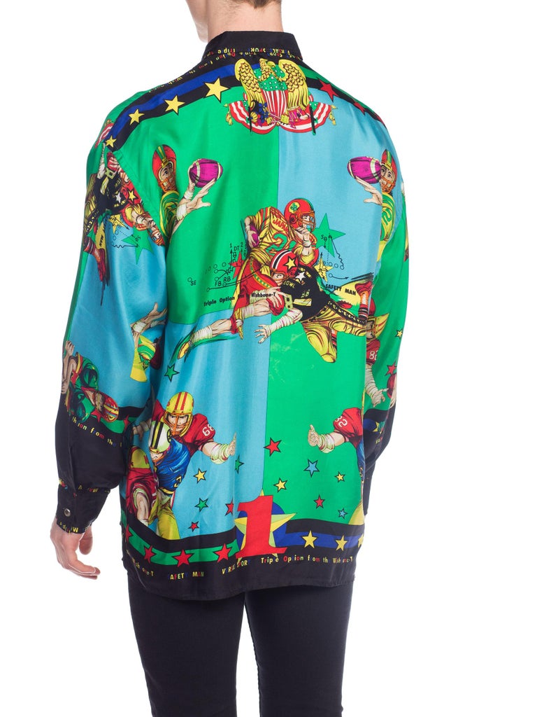 versace football shirt