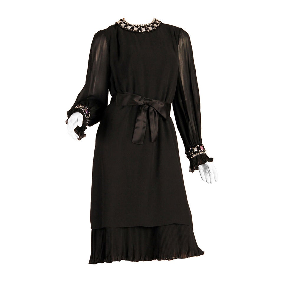 Pierre Cardin Beaded Dress