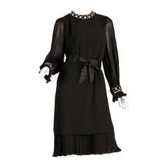 Pierre Cardin Beaded Dress