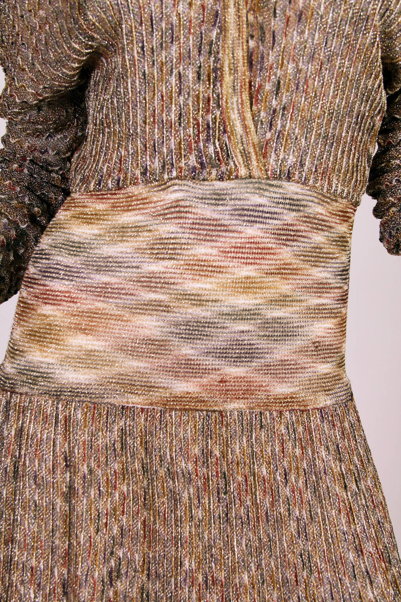 1970s Missoni Dress with Gold 1