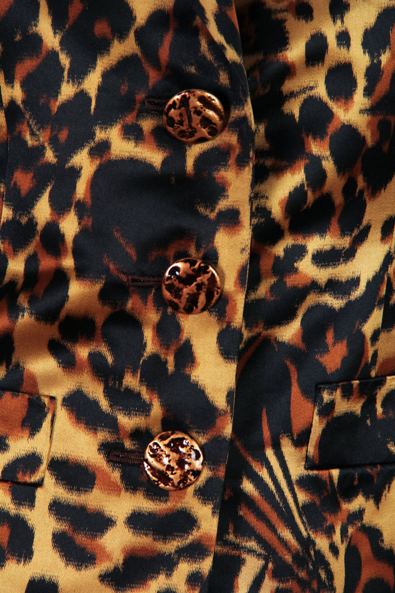 Women's Yves Saint Laurent Documented YSL Haute Couture Leopard Suit
