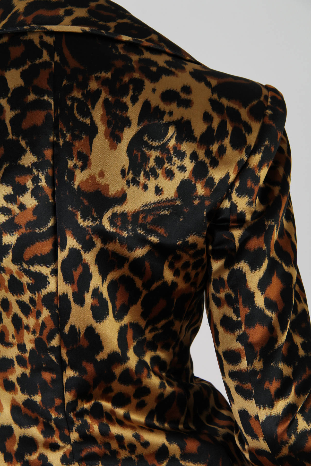 Yves Saint Laurent Documented YSL Haute Couture Leopard Suit 2