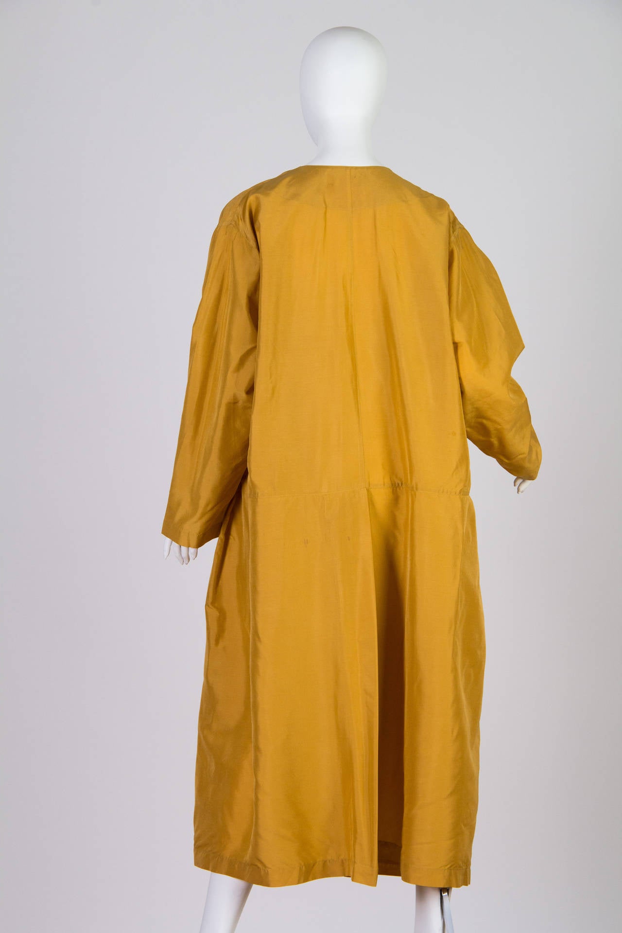 1970s Issey Miyake Silk Dress at 1stDibs