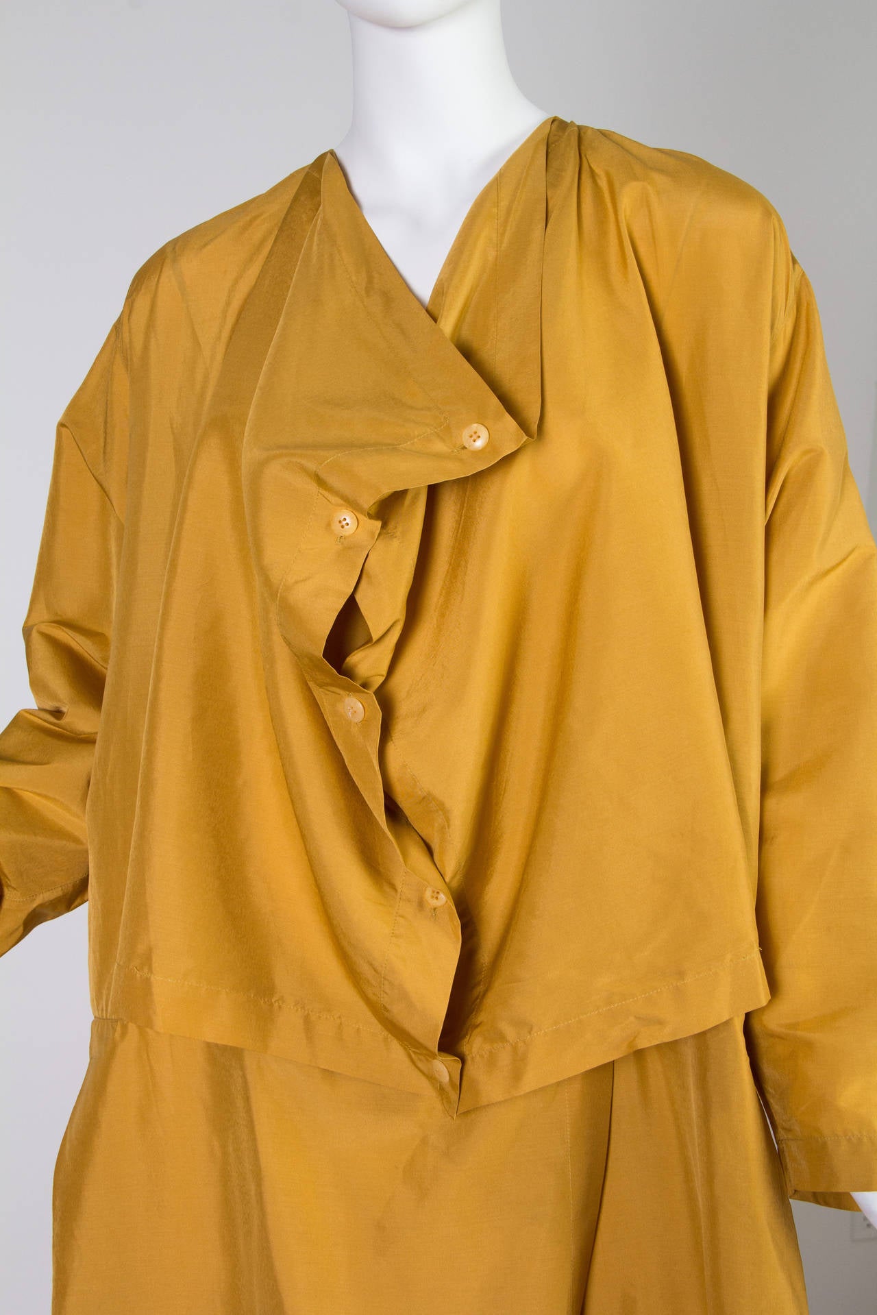 1970s Issey Miyake Silk Dress 1