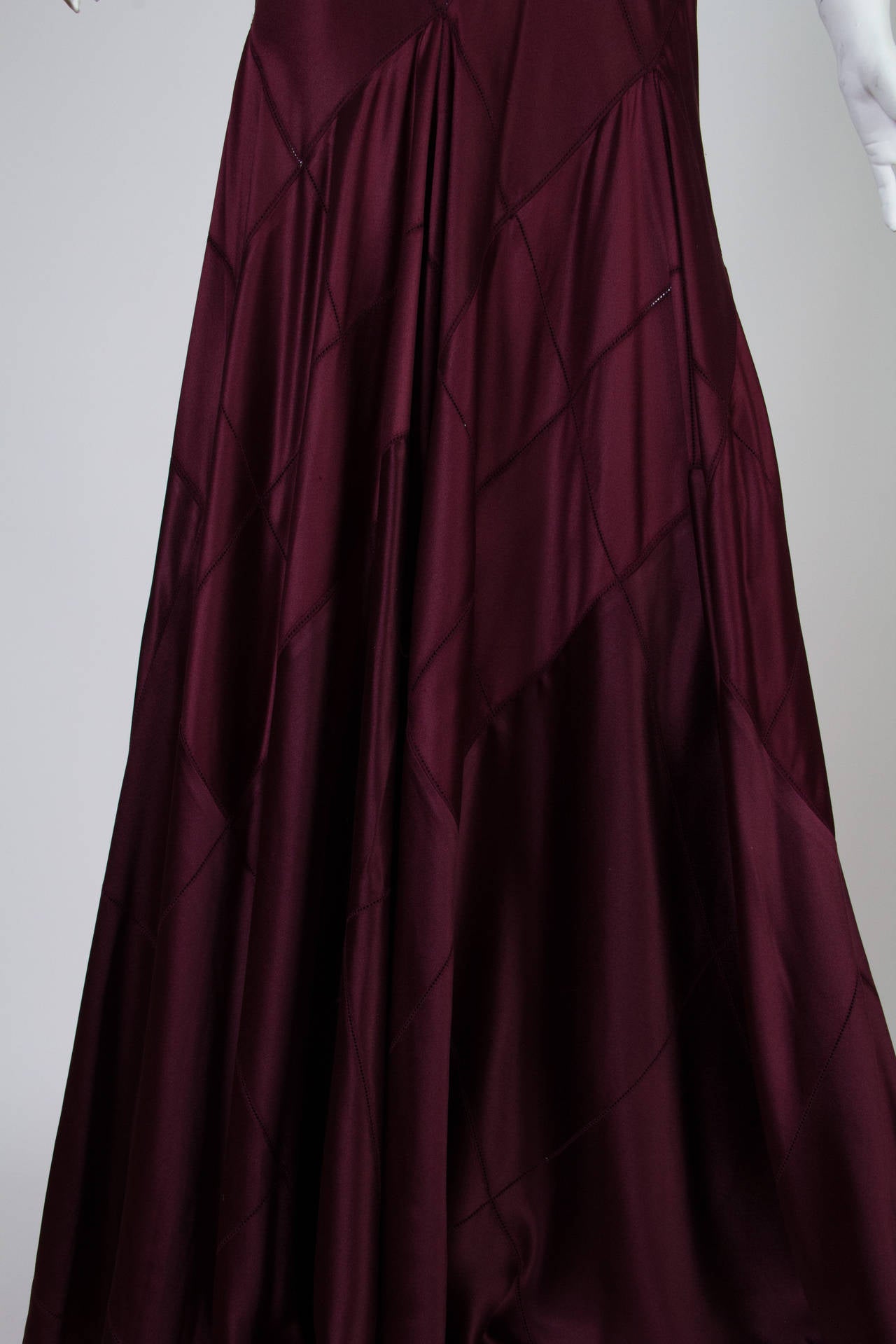 Calvin Klein Collection Bias Cut Gown at 1stDibs