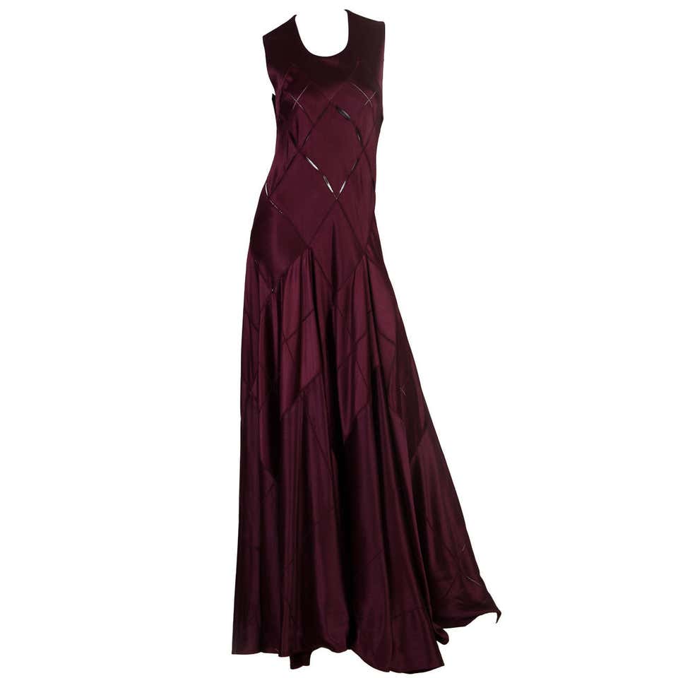 Calvin Klein Collection Bias Cut Gown at 1stDibs