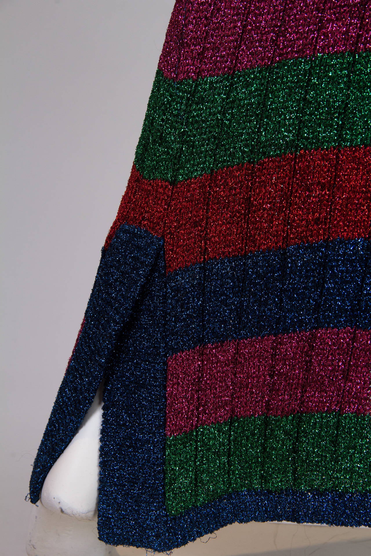 1970s Maxi Lurex Sweater from Harriet Selling for Henri Bendel 1