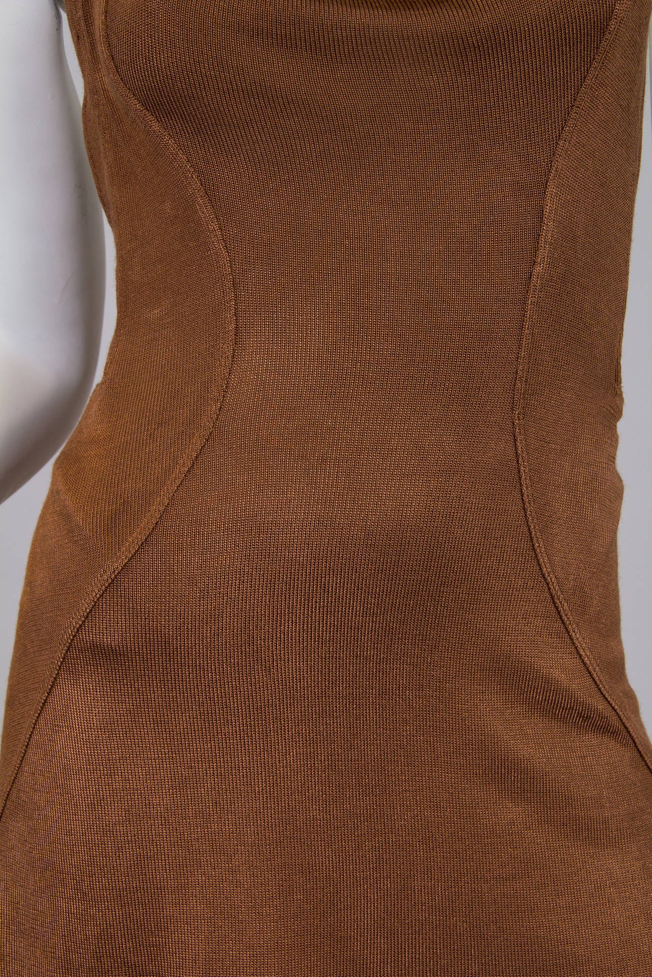 1990s Alaia Halter Mini Dress 3