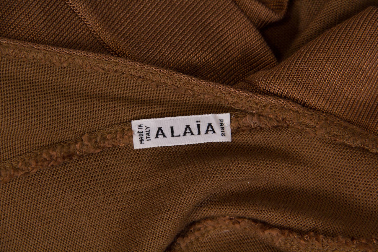 1990s Alaia Halter Mini Dress 5