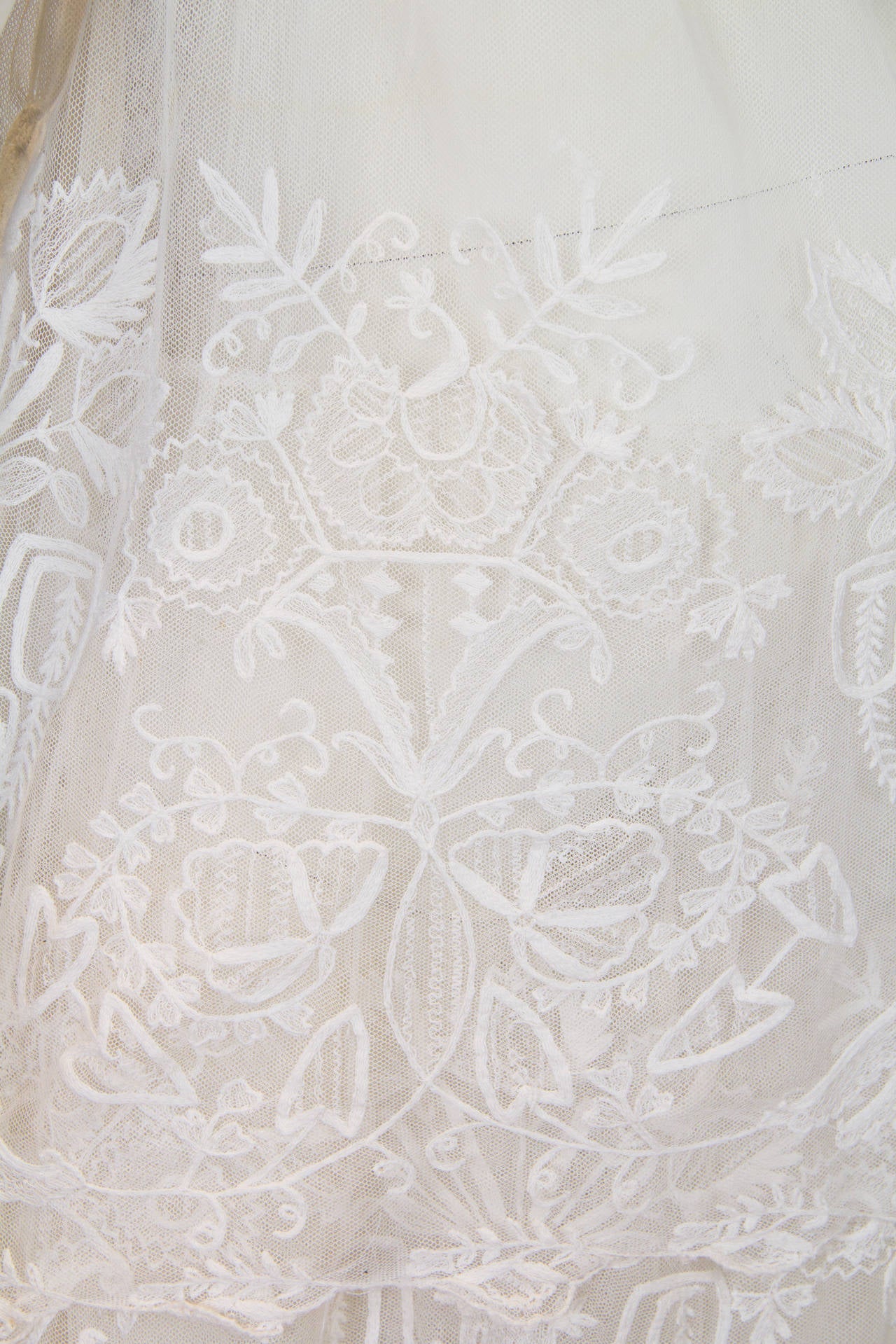 Edwardian Cotton Princess Lace Dress 2