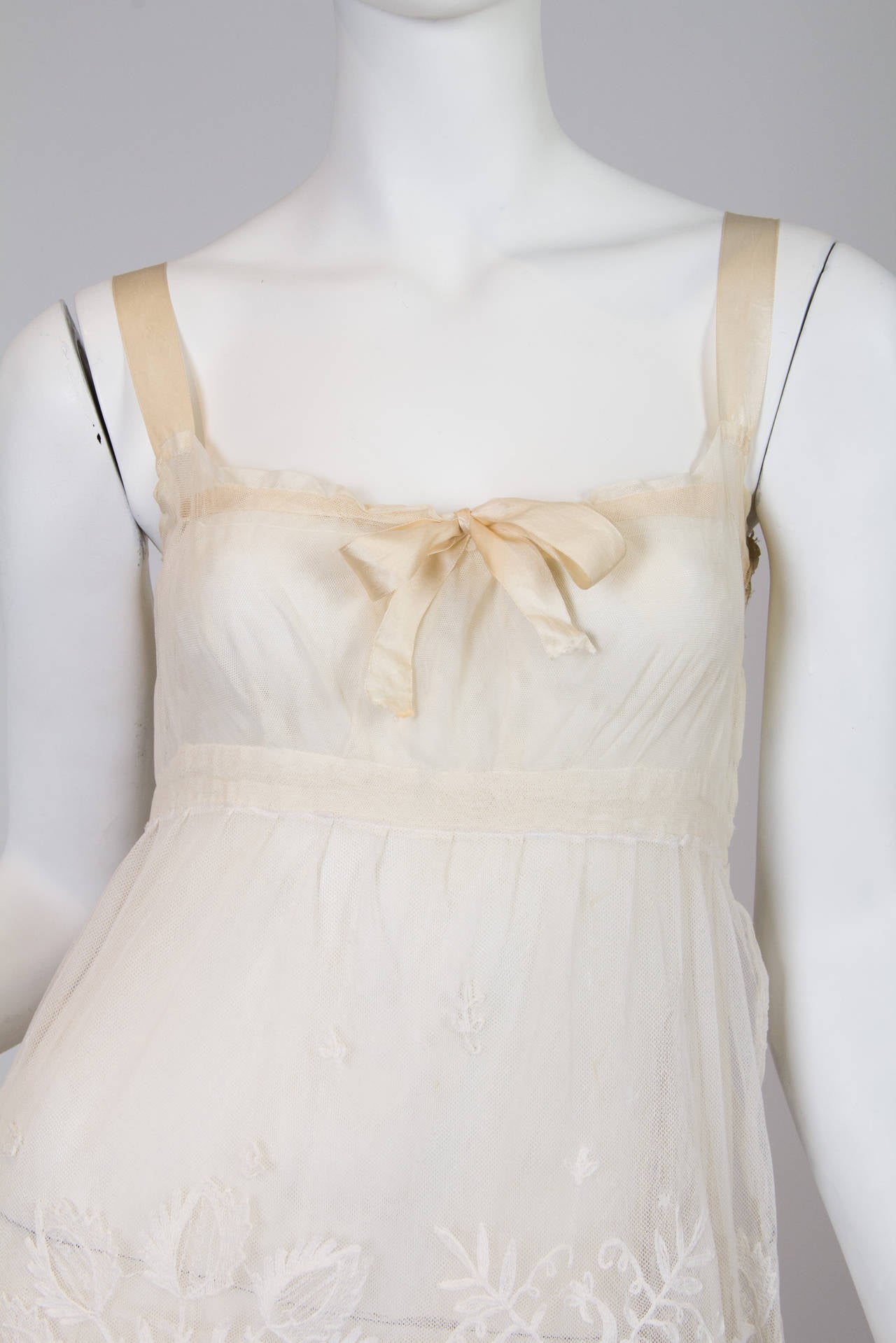 Edwardian Cotton Princess Lace Dress 4