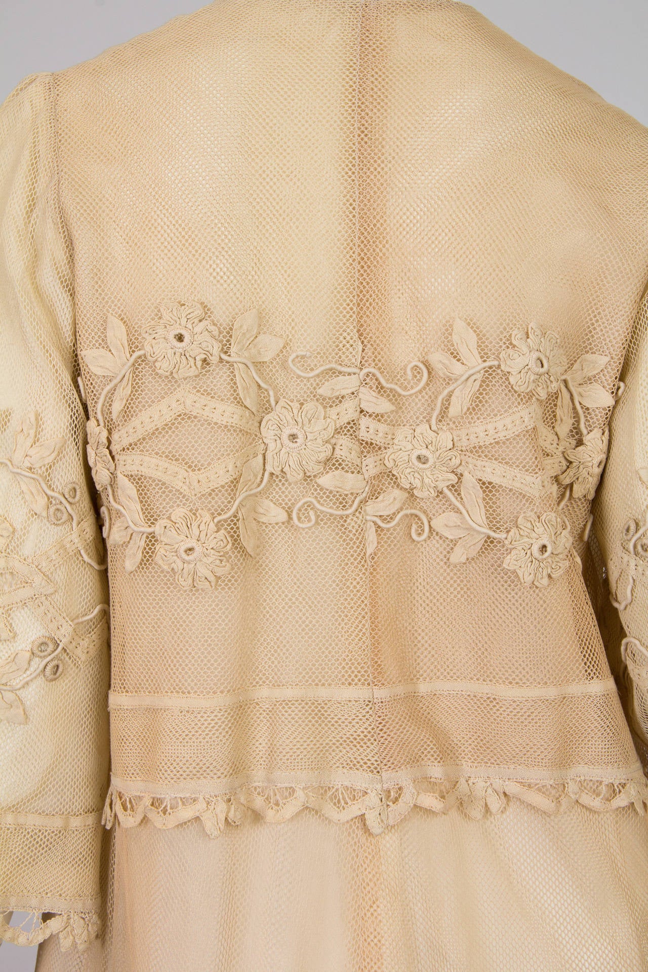 1920s Jacket made from Victorian Lace 2