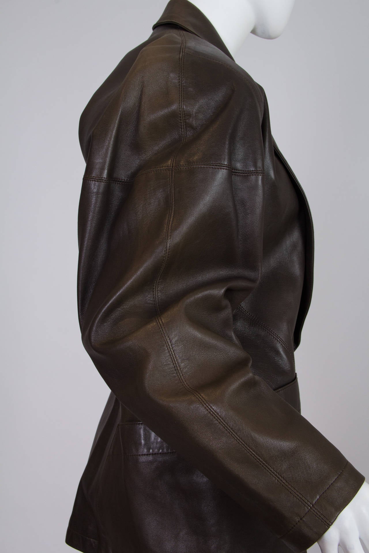 Alaia Leather Jacket 1
