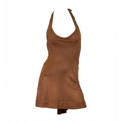 Used 1990s Alaia Halter Mini Dress