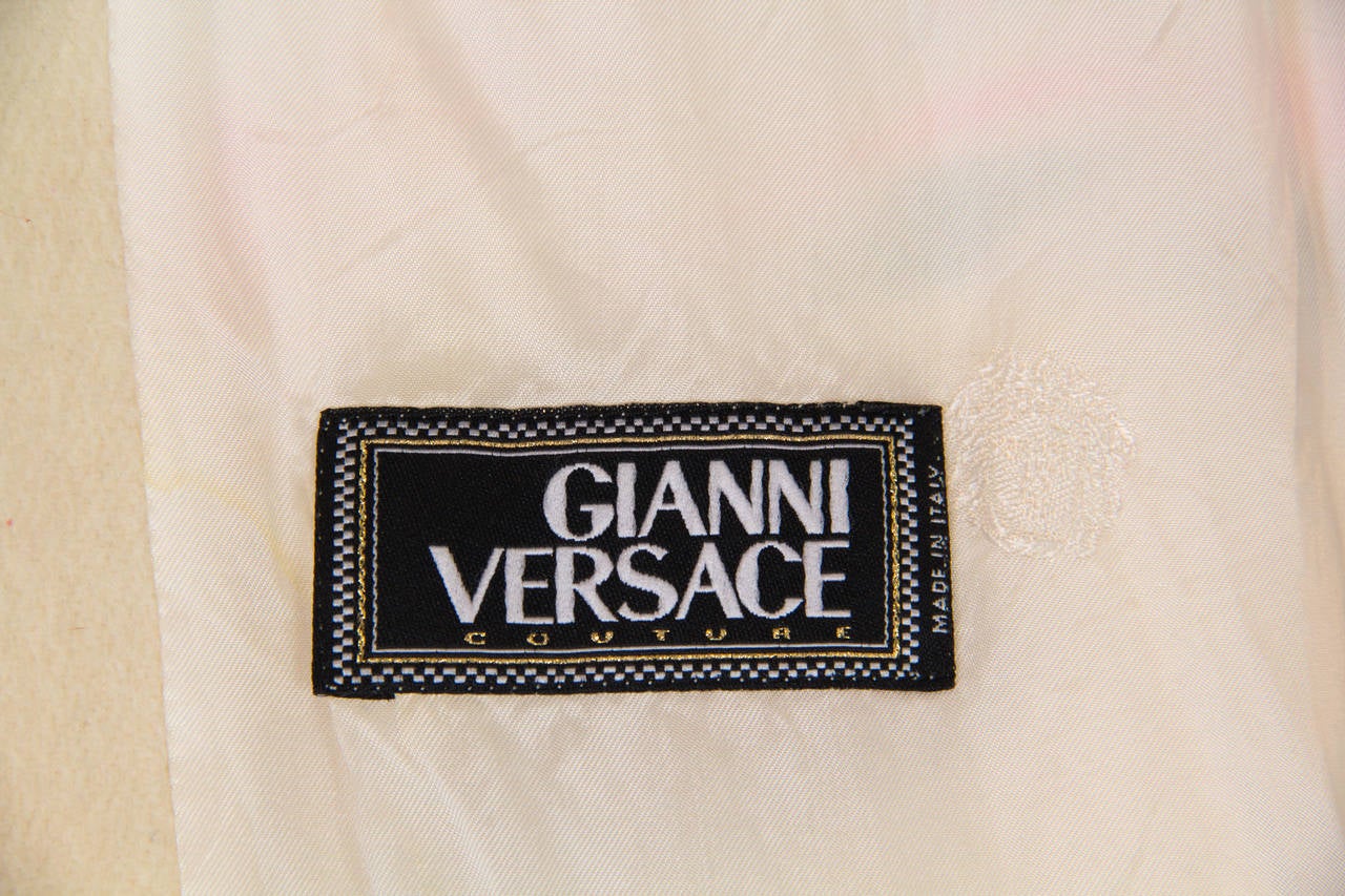 Fall 2002 ready to wear Gianni Versace Couture Coat 4