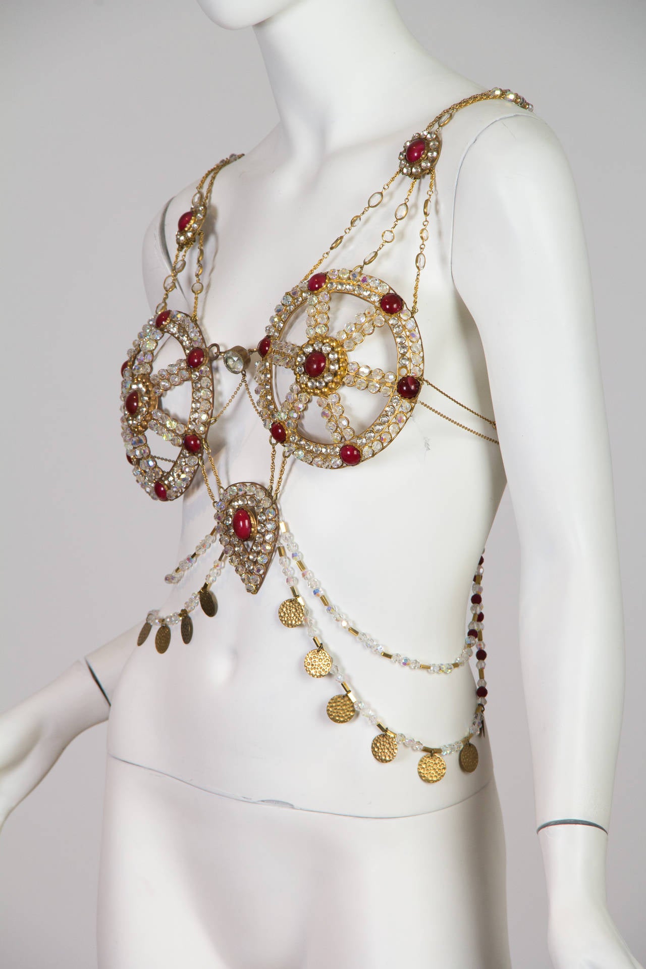 Fancy-Dress Body Chain attributed to the Follies Bergé 1