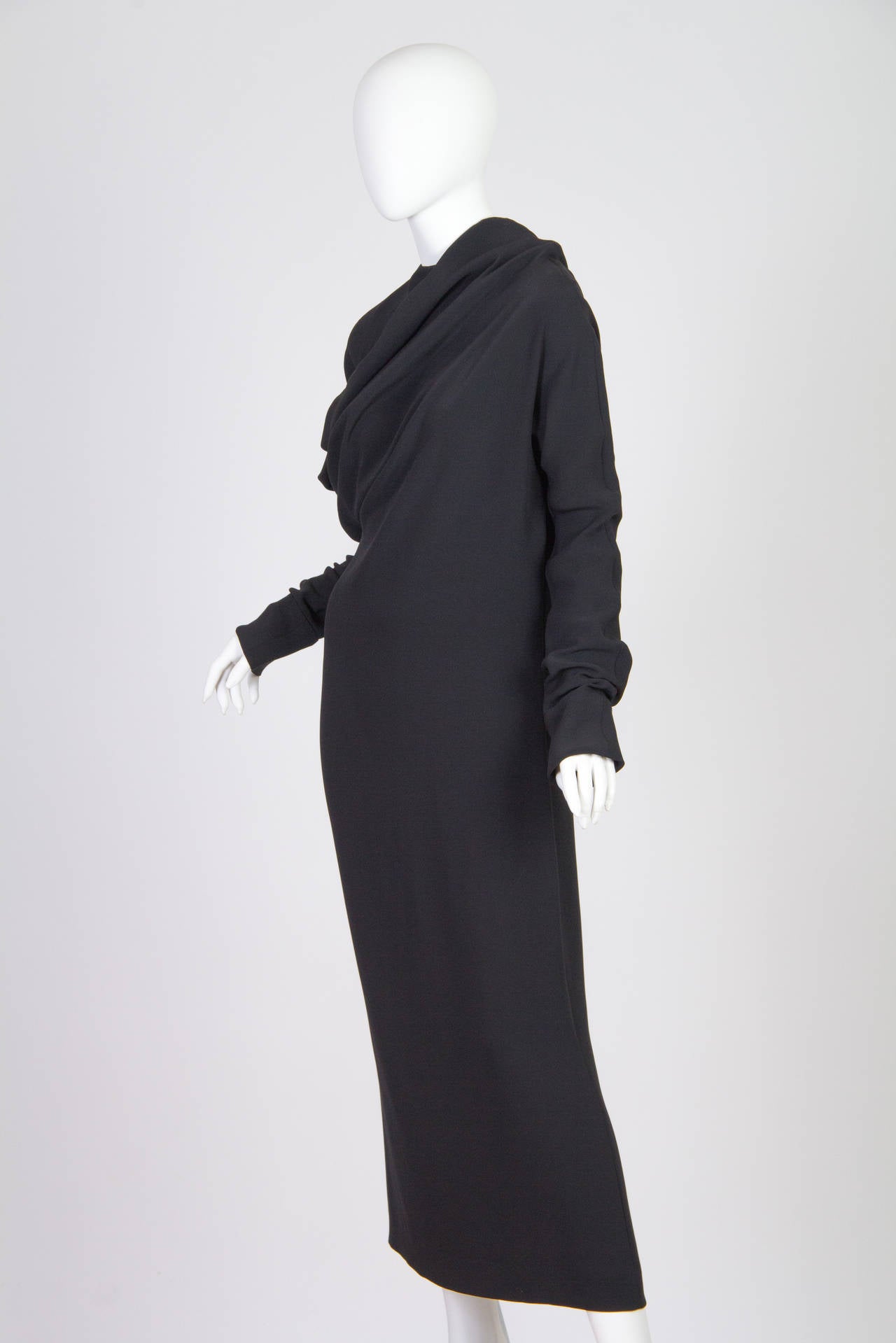 Ann Demeulemeester Silk Dress In Excellent Condition In New York, NY