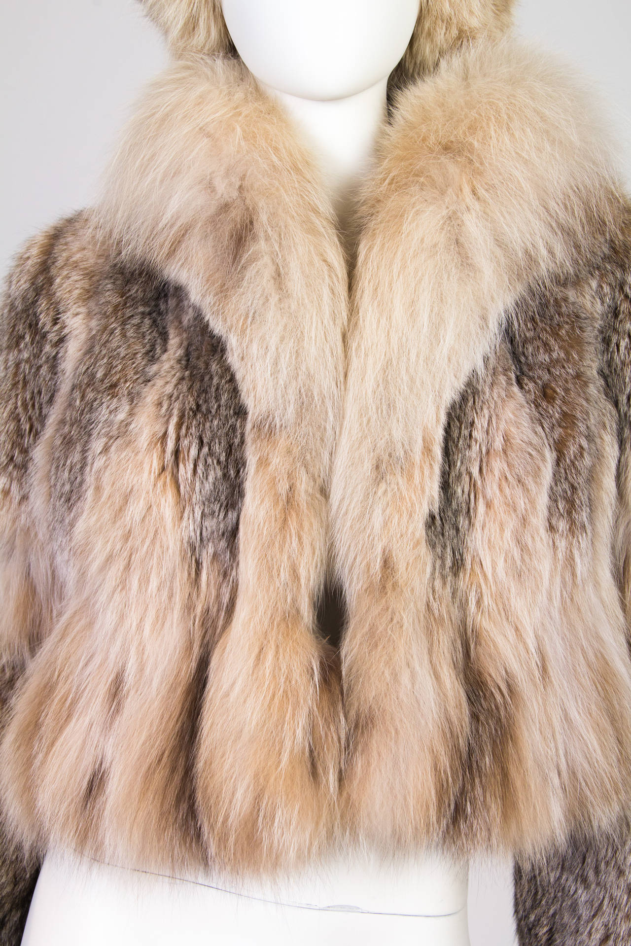 Adolfo II for Saks Fifth Avenue Lynx Fur Coat and Hat In Excellent Condition In New York, NY