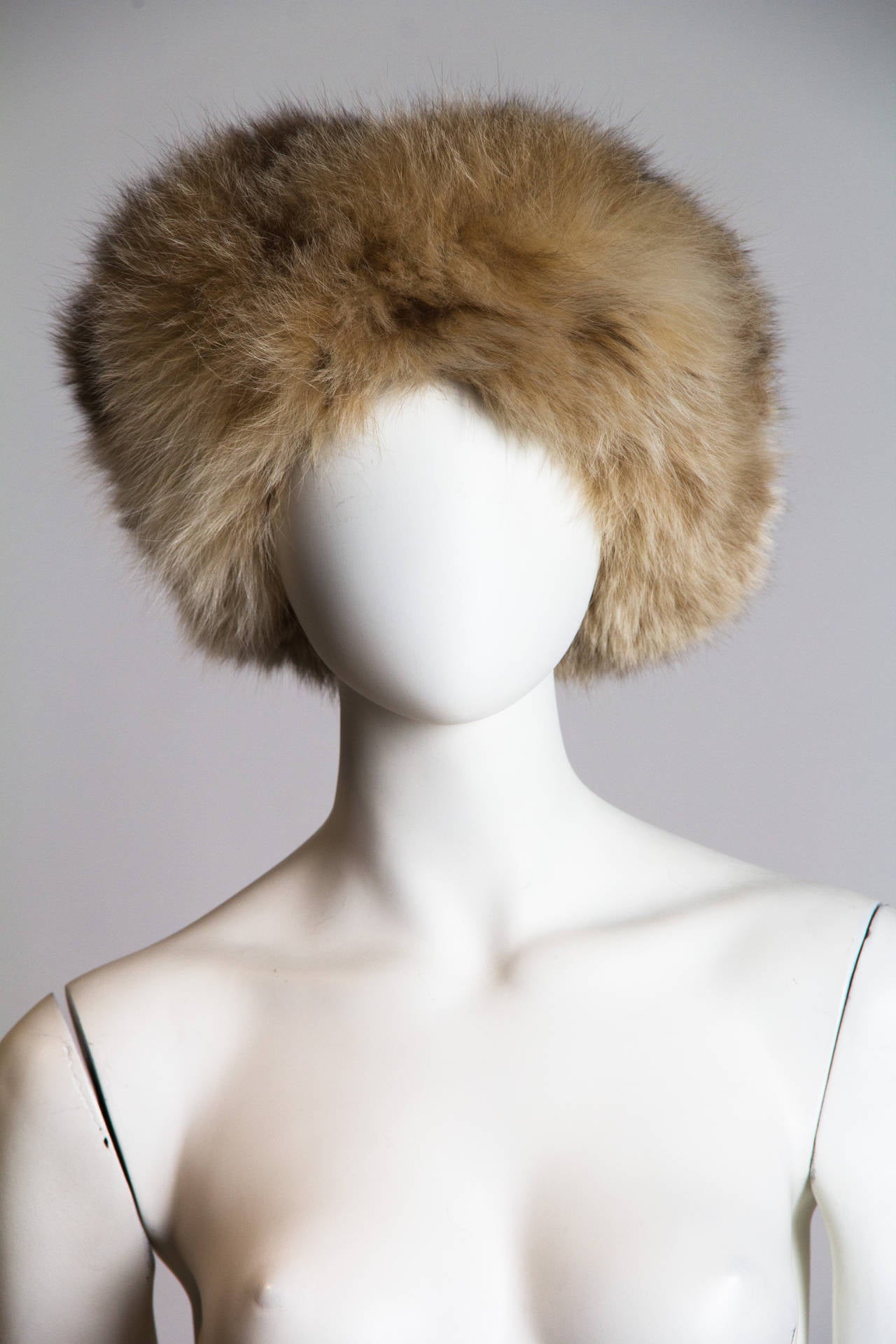 Women's Adolfo II for Saks Fifth Avenue Lynx Fur Coat and Hat