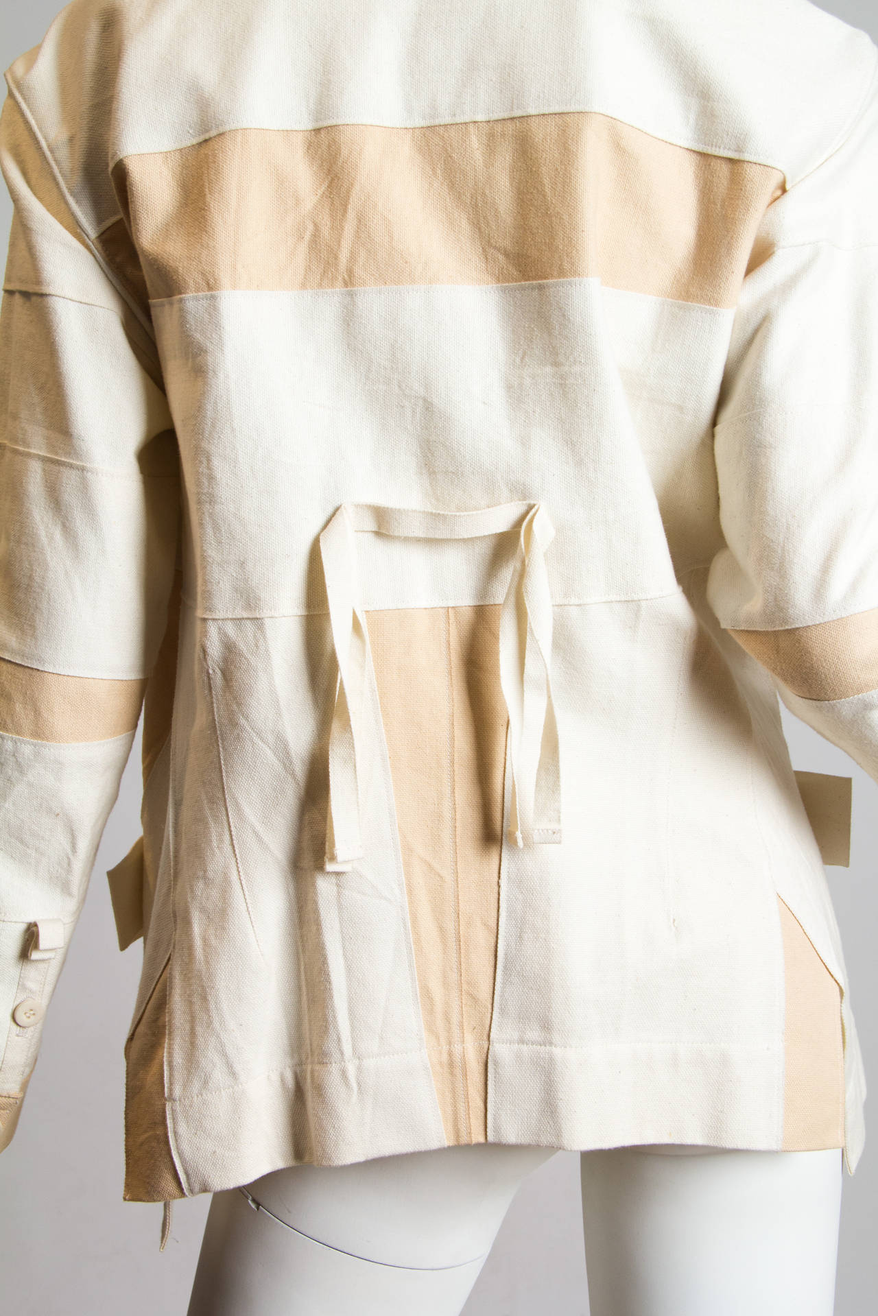 Issey Miyake straight jacket collection jacket In Excellent Condition In New York, NY